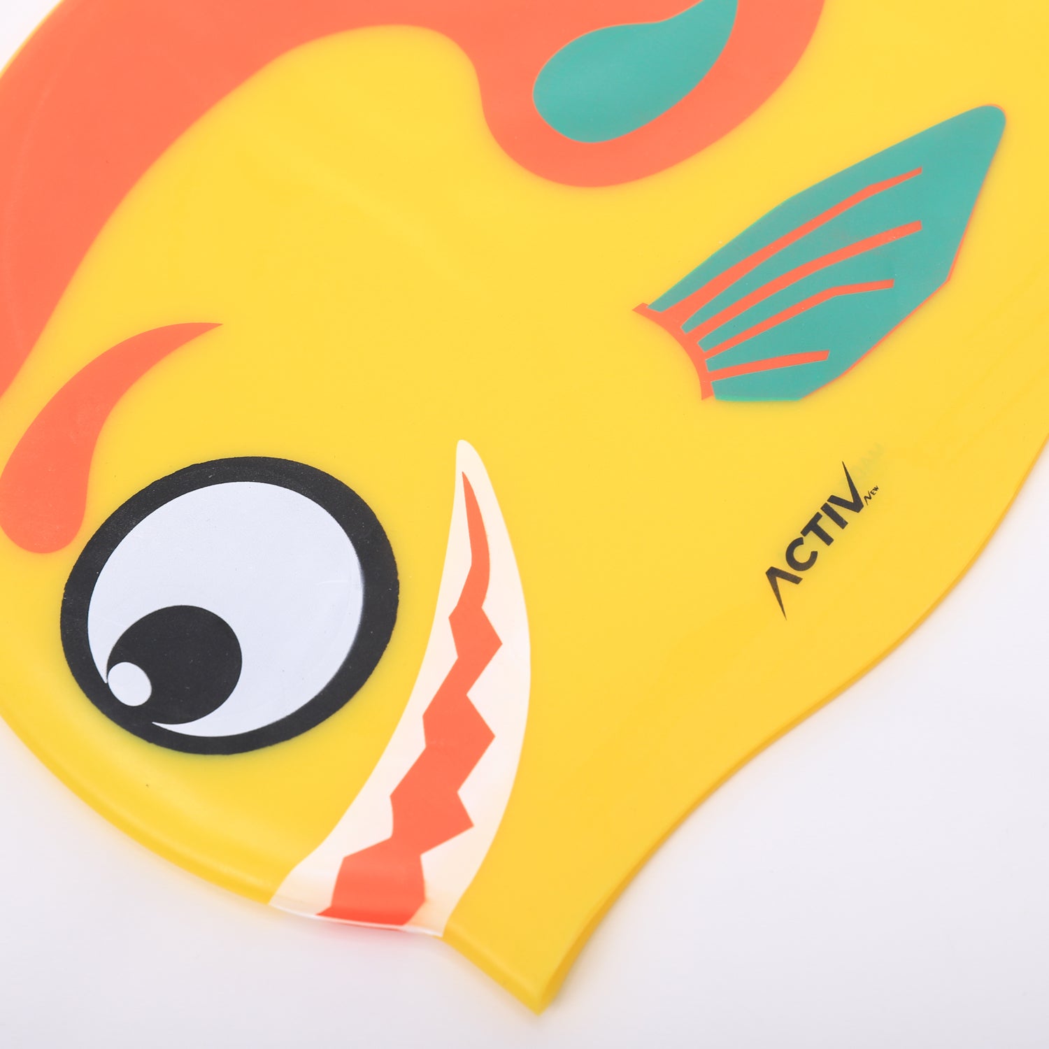 ACTIVNEW JUNIOR F02 SWIM CAP - YELLOW 