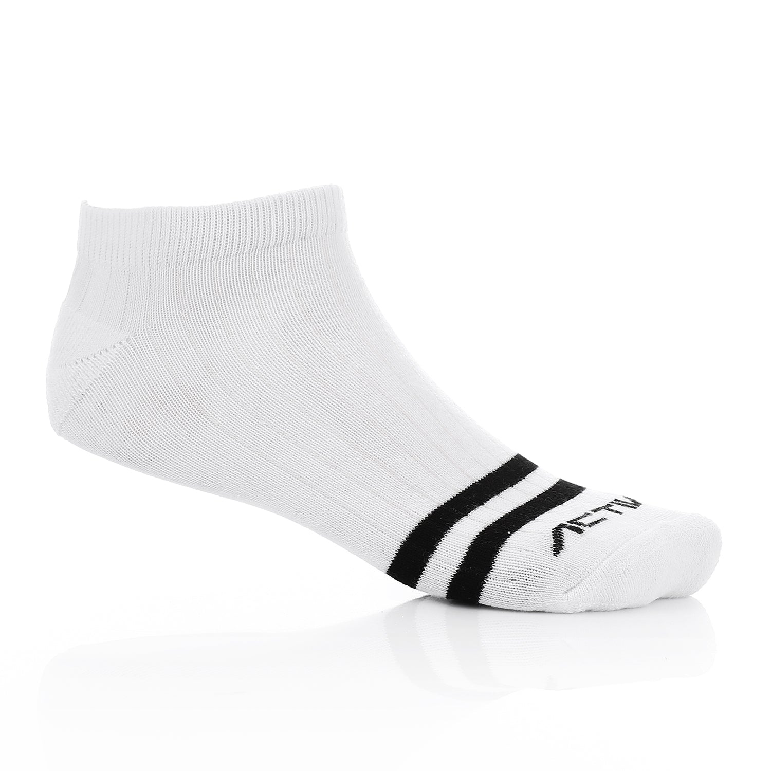 ACTIV ANKLE HEEL-FRONT SOCKS - WHITE