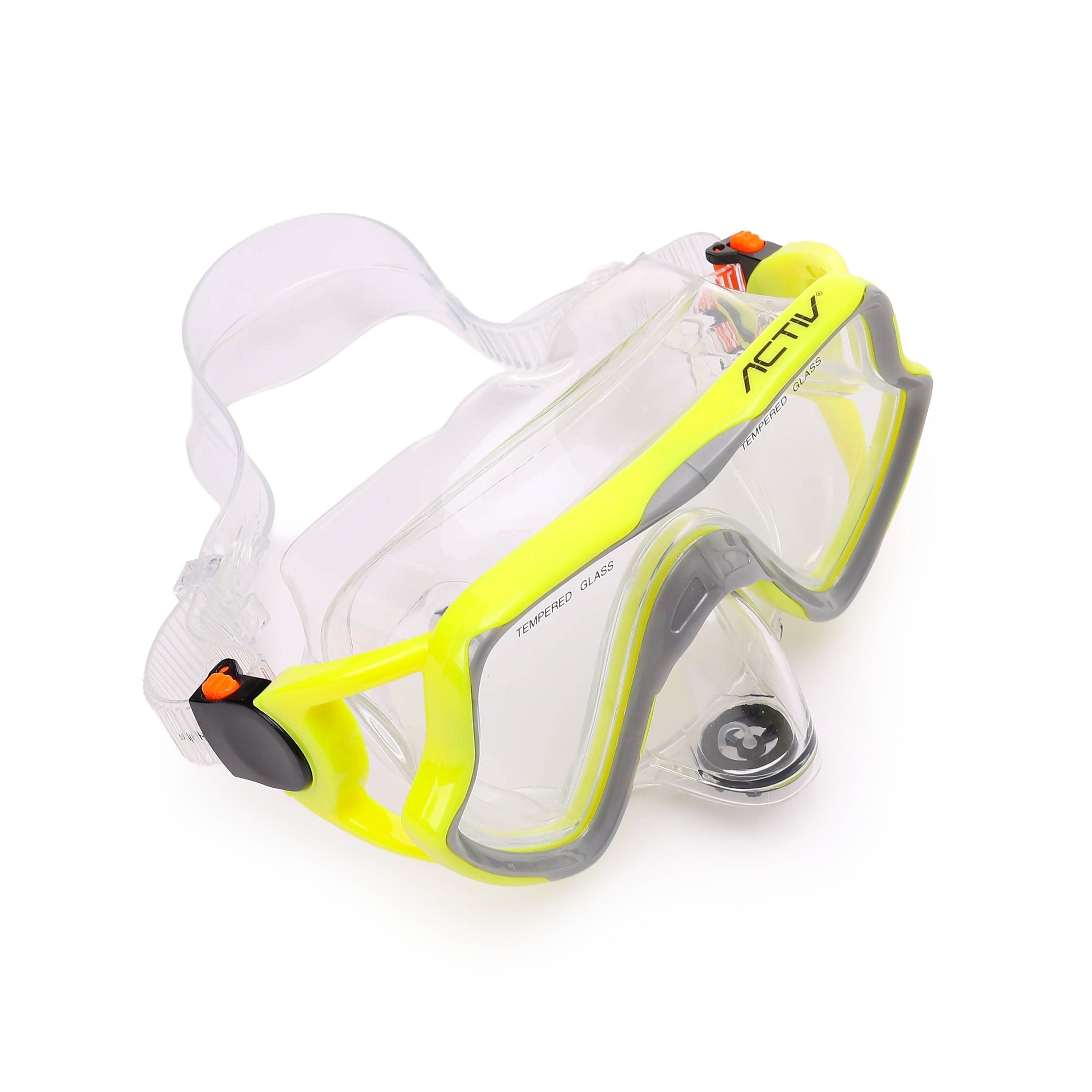 ACTIVNEW ADULT M6101 PVC MASK - YELLOW
