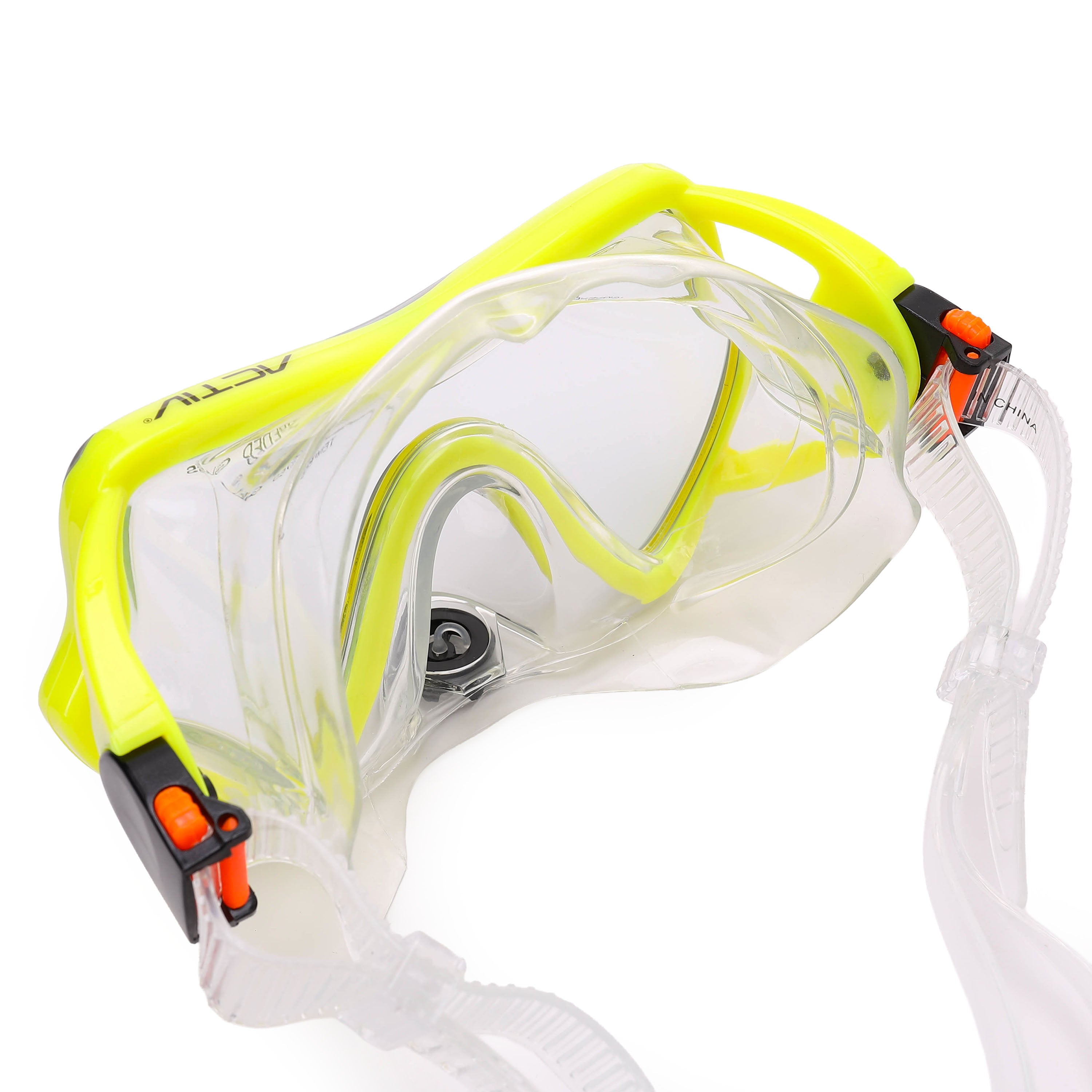 ACTIVNEW ADULT M6101 PVC MASK - YELLOW