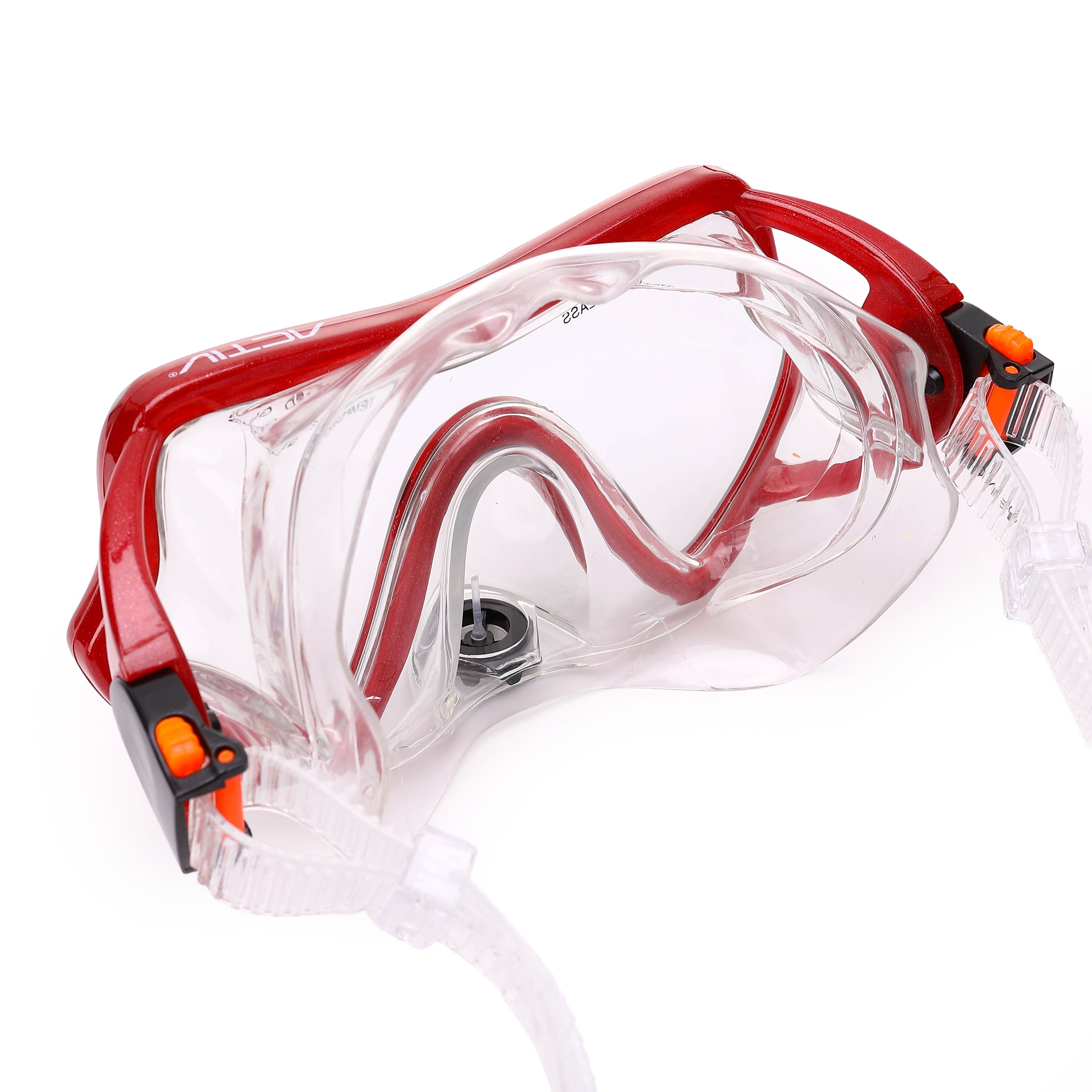 ACTIV ADULT M6101 PVC MASK - RED