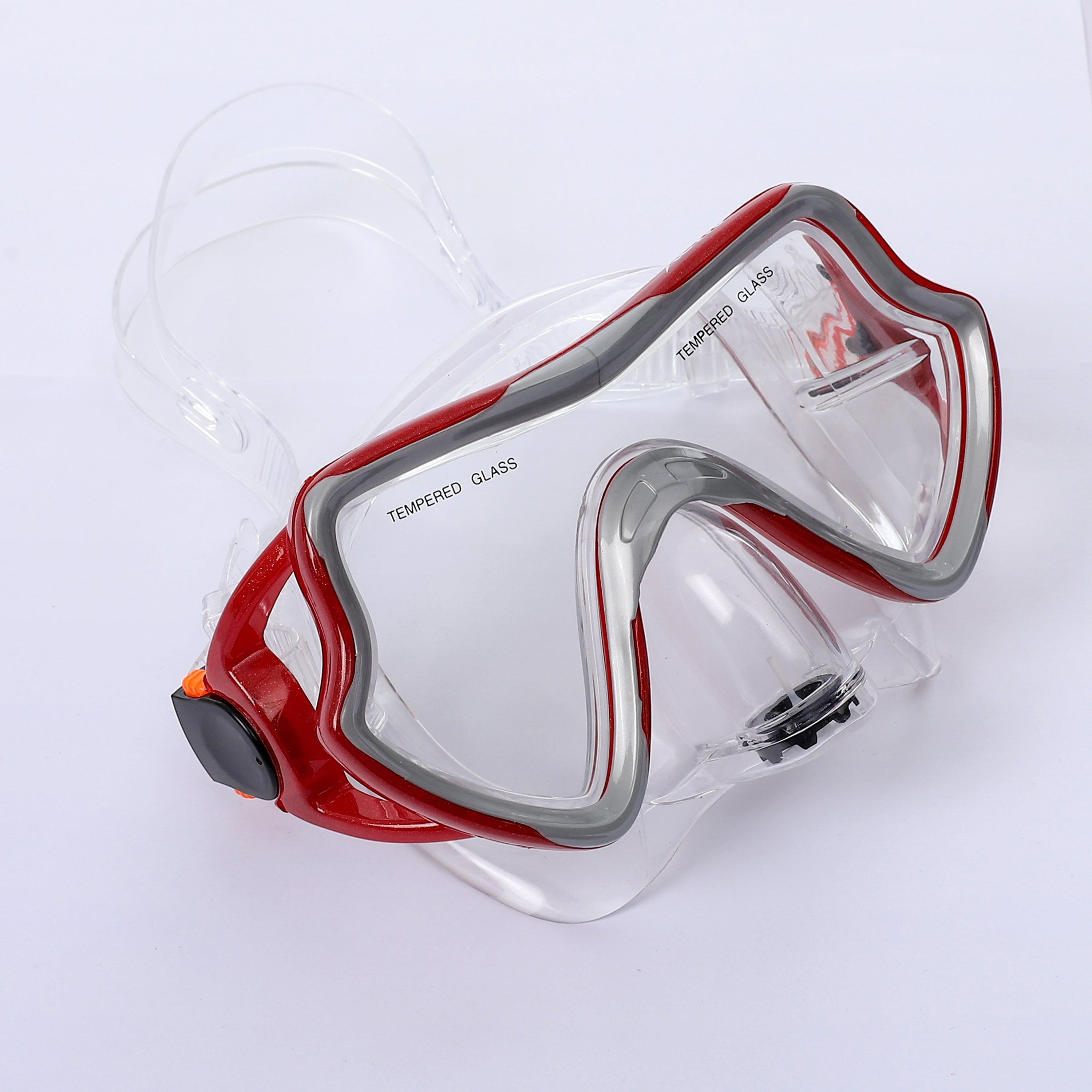 ACTIV ADULT M6101 PVC MASK - RED