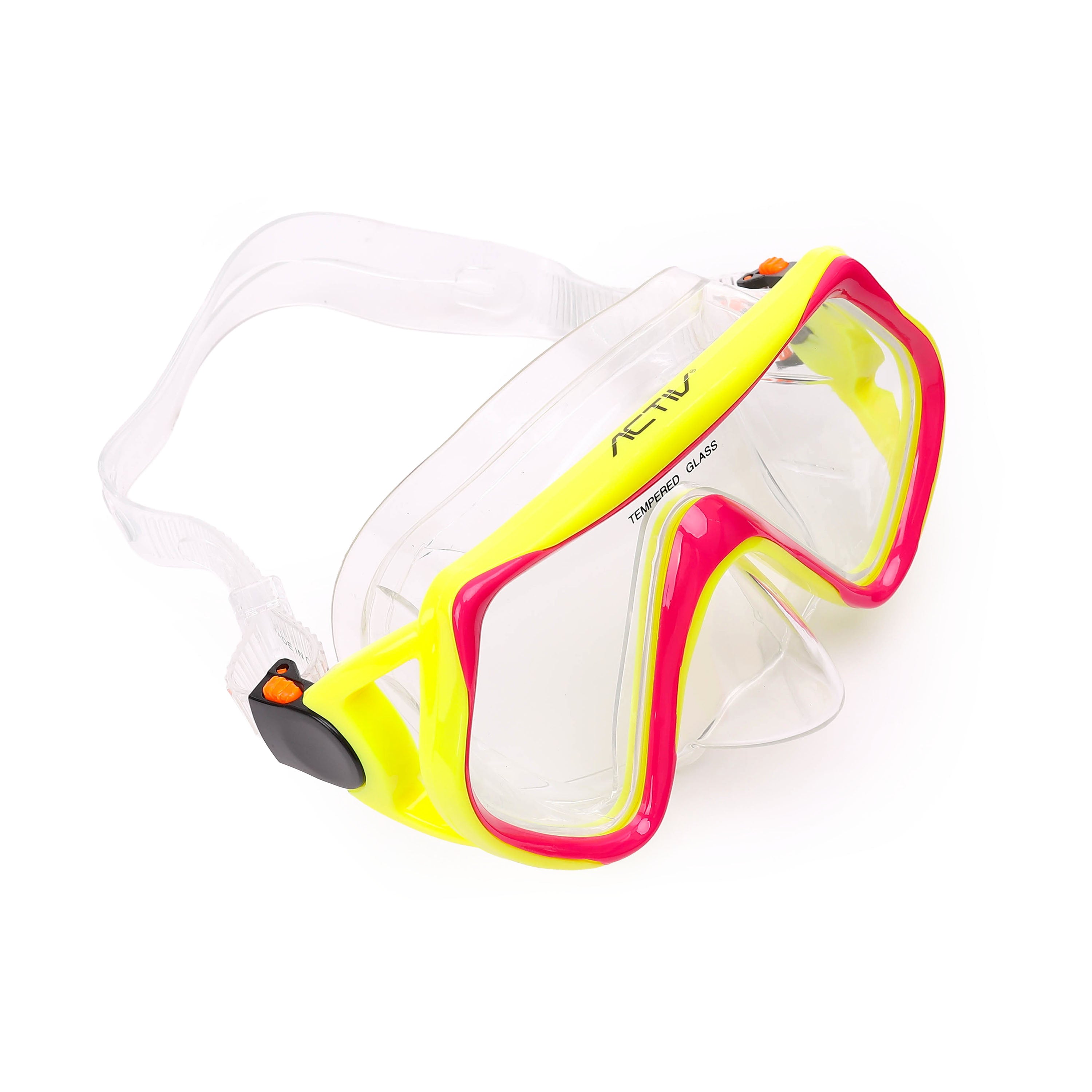 ACTIVNEW ADULT M8901 PVC MASK - YELLOW 