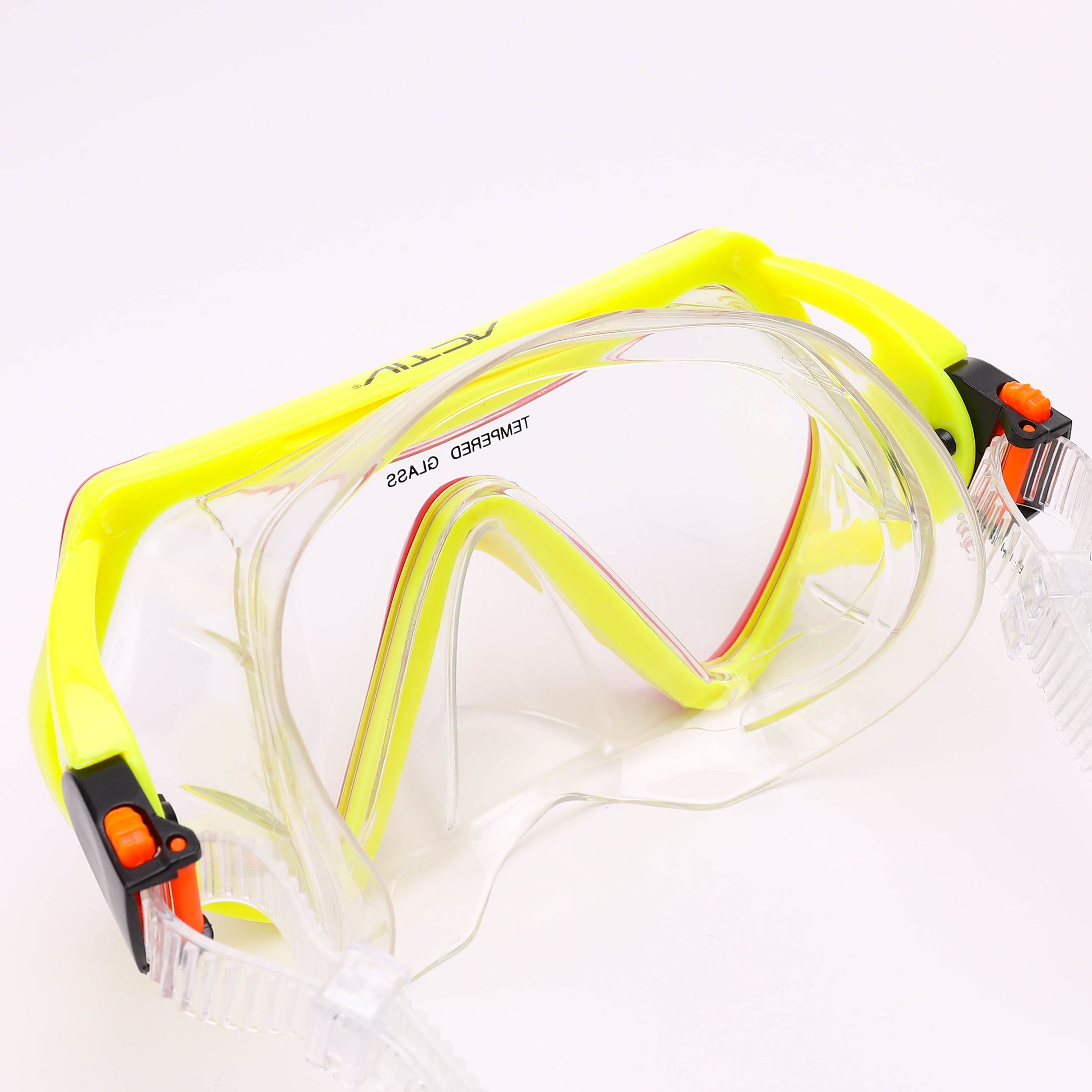 ACTIVNEW ADULT M8901 PVC MASK - YELLOW 