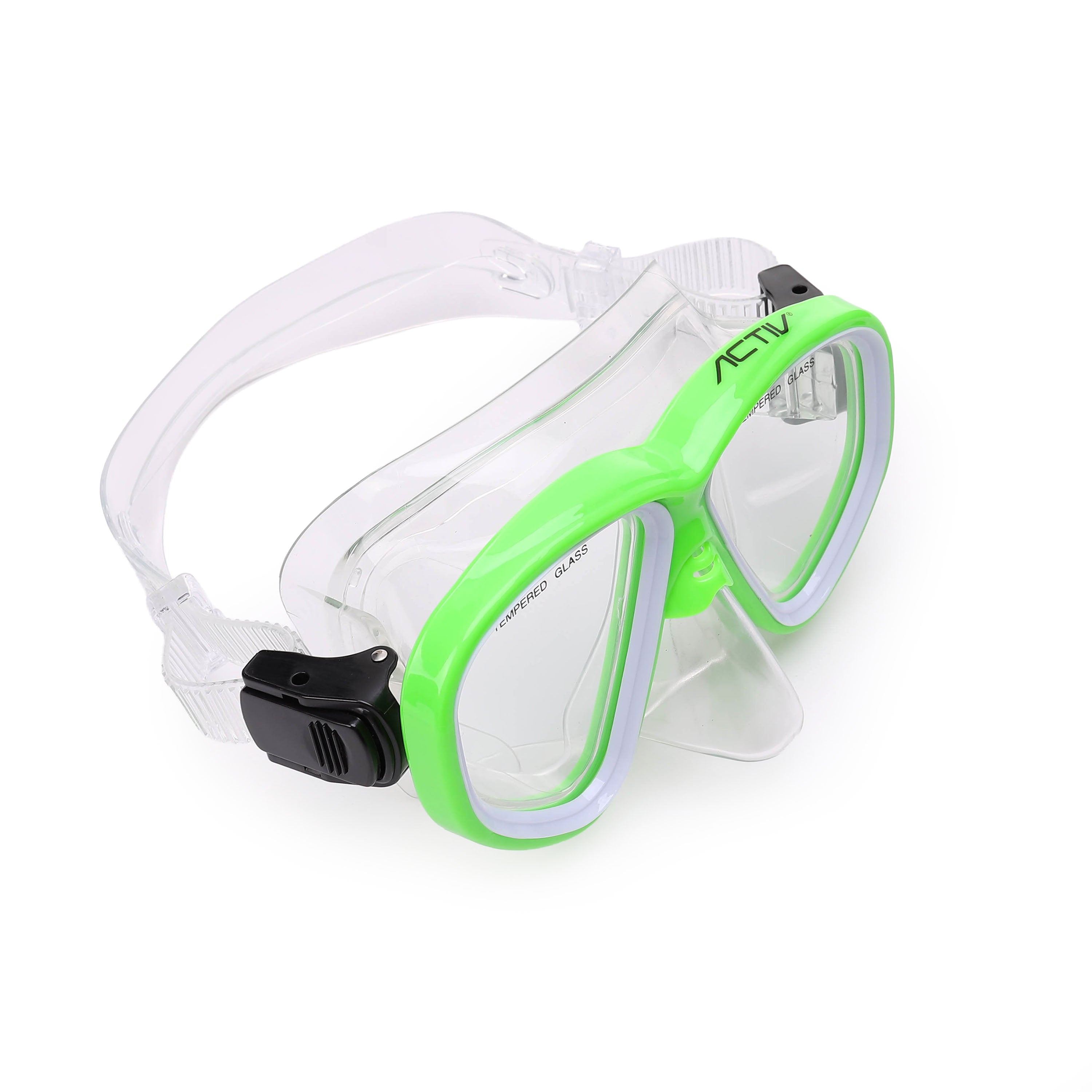 ACTIVNEW ADULT M9001 PVC MASK - GREEN 