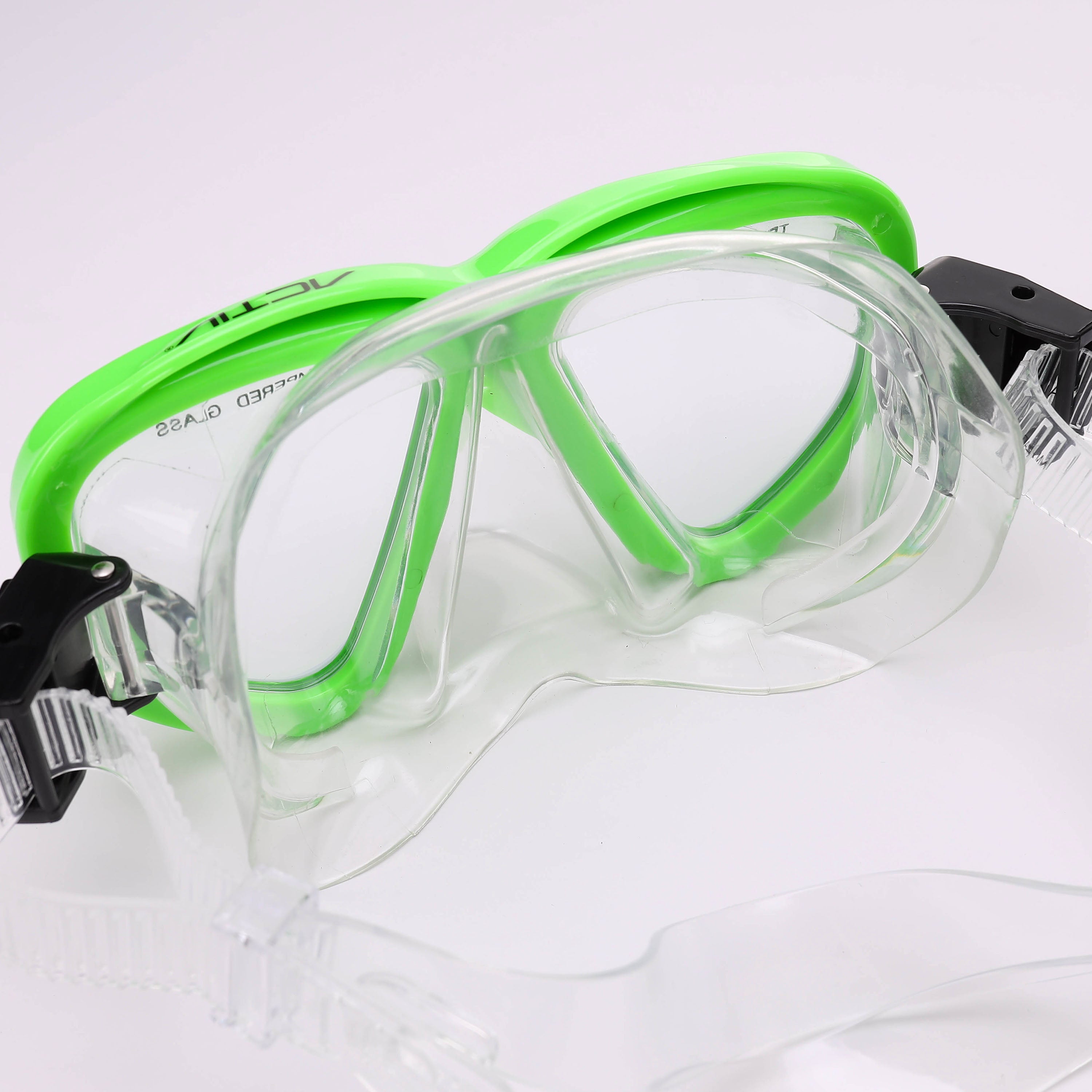 ACTIVNEW ADULT M9001 PVC MASK - GREEN 
