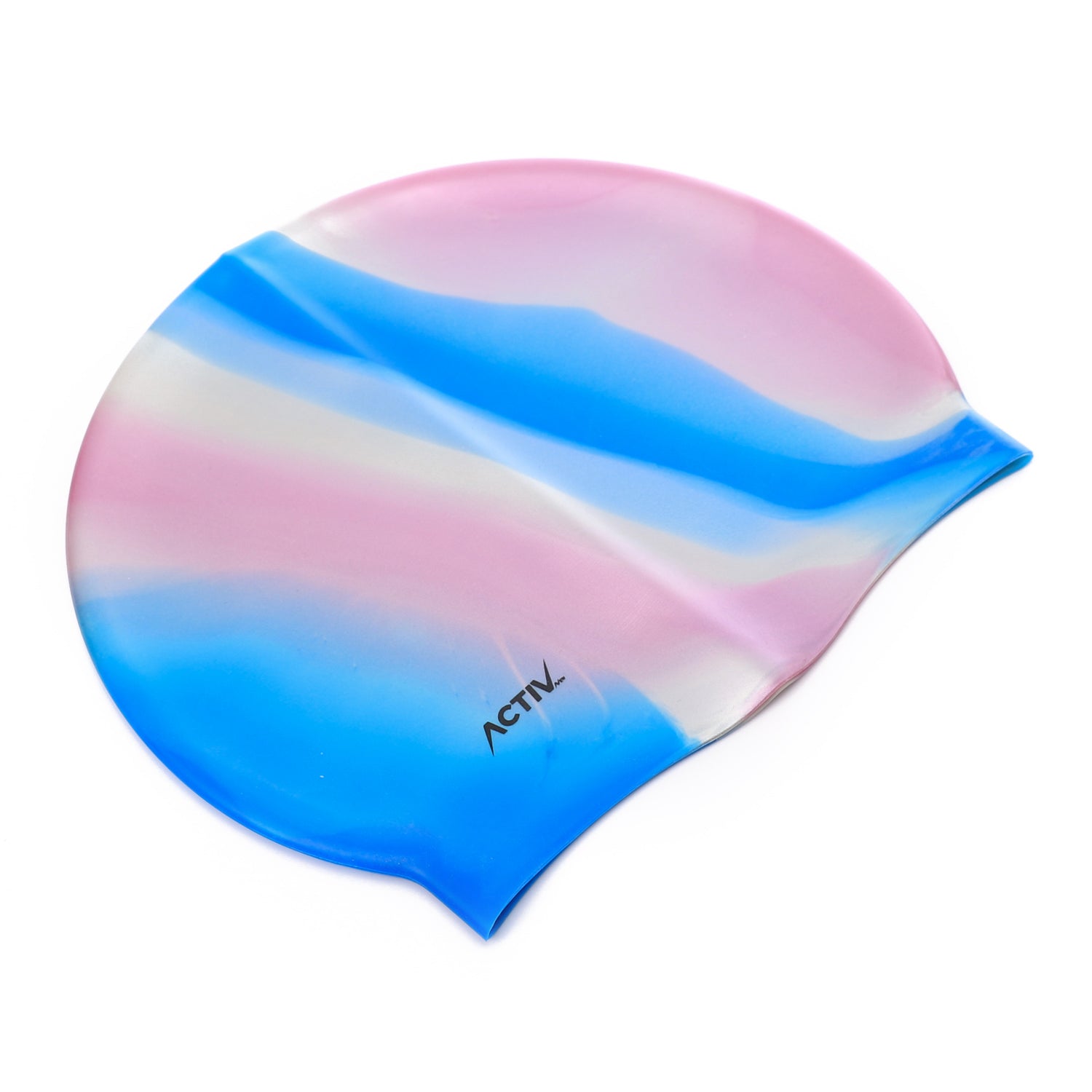 ACTIV ADULT MC CAP SWIM CAP - BLUE