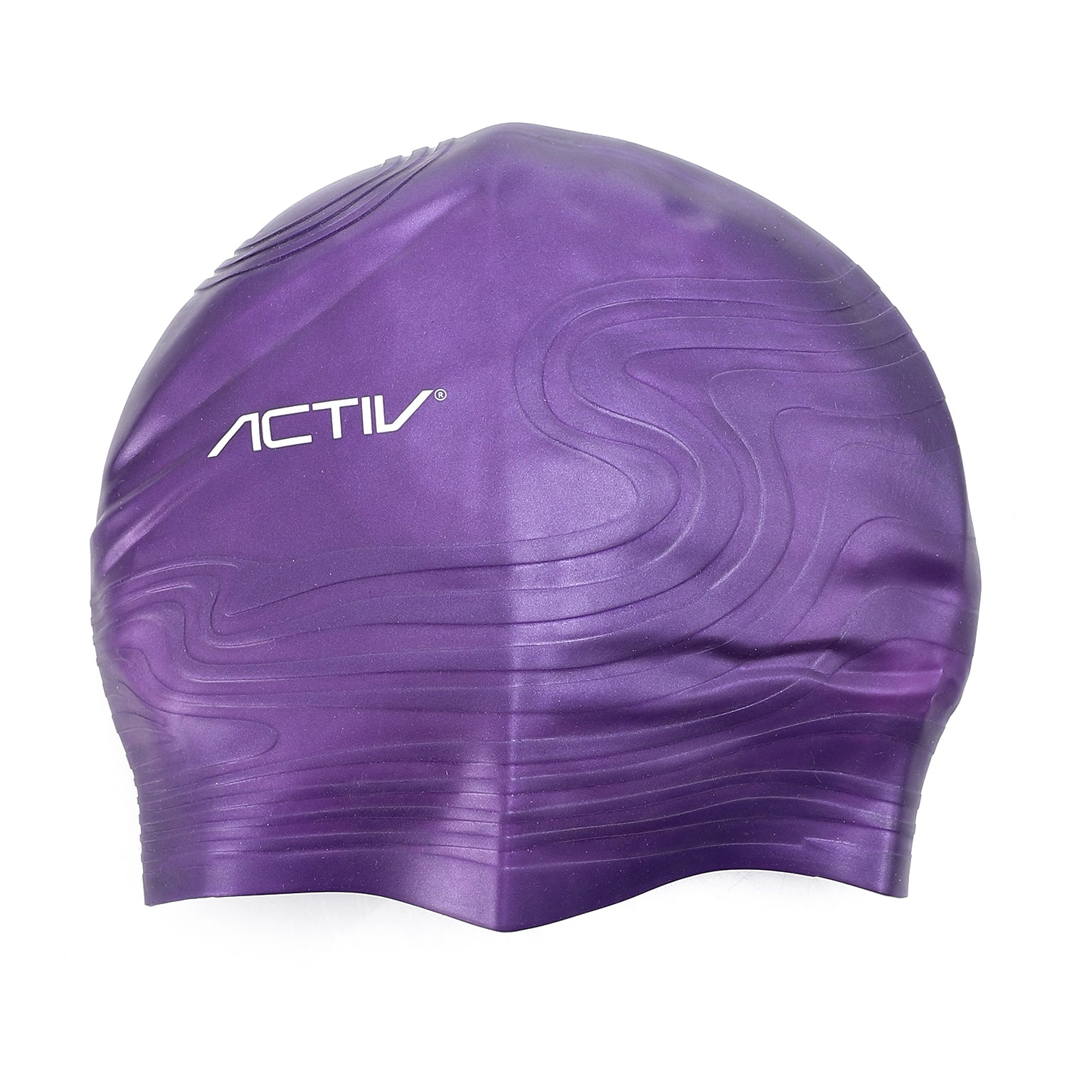 ACTIV ADULT NW12 SWIM CAP - PURPLE