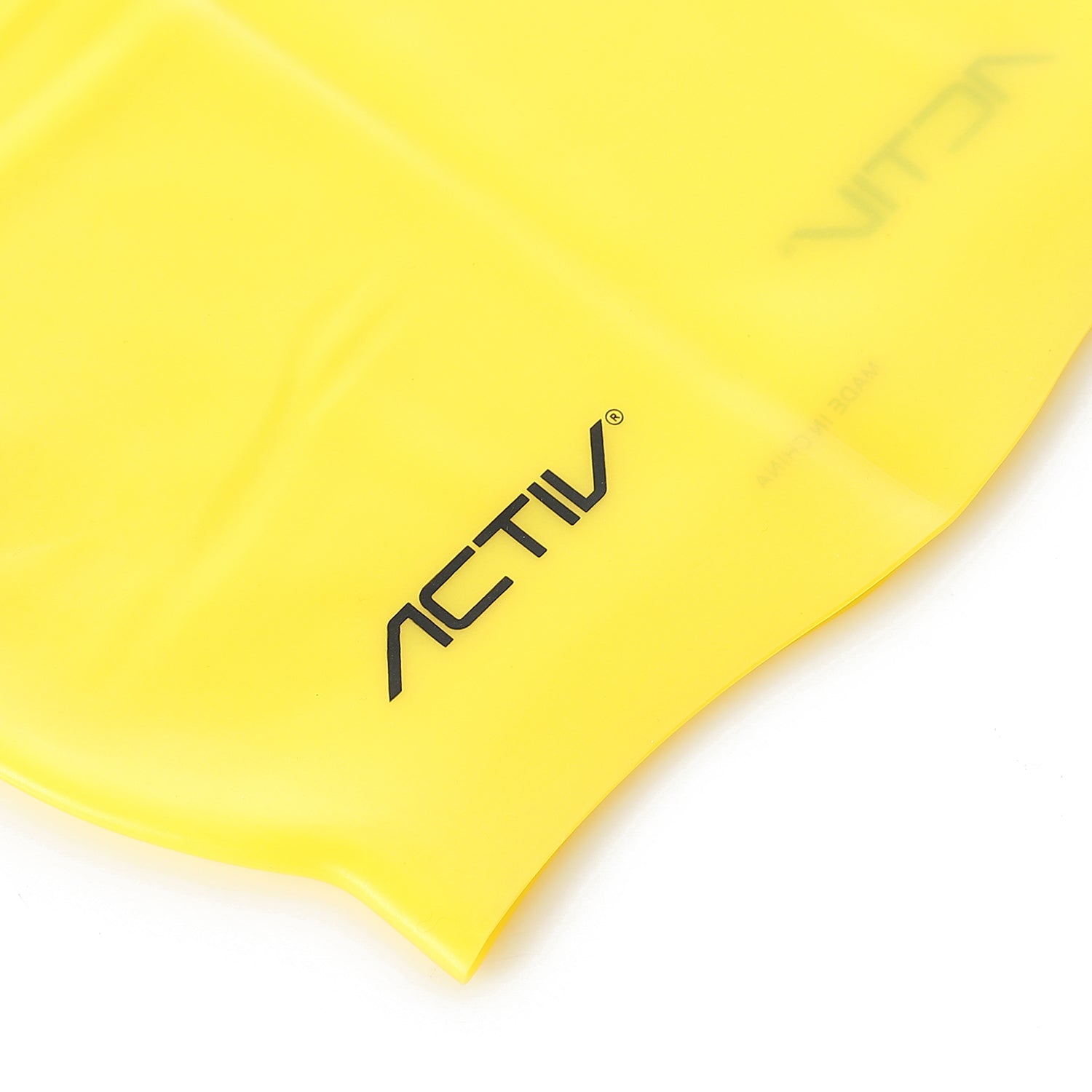 ACTIV ADULT SC CAP SWIM CAP - YELLOW
