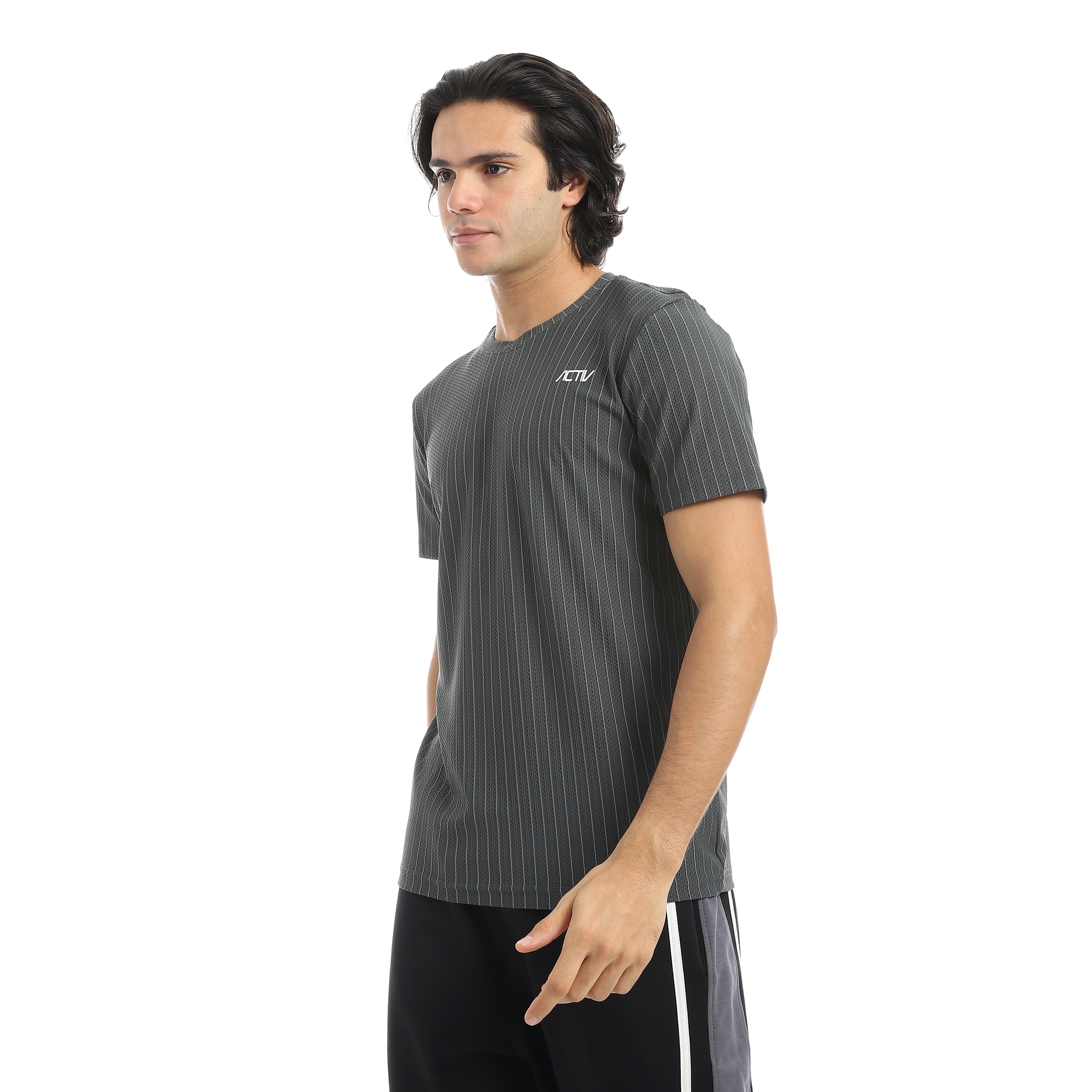 ACTIV MEN'S O T-SHIRT - D.OLIVE