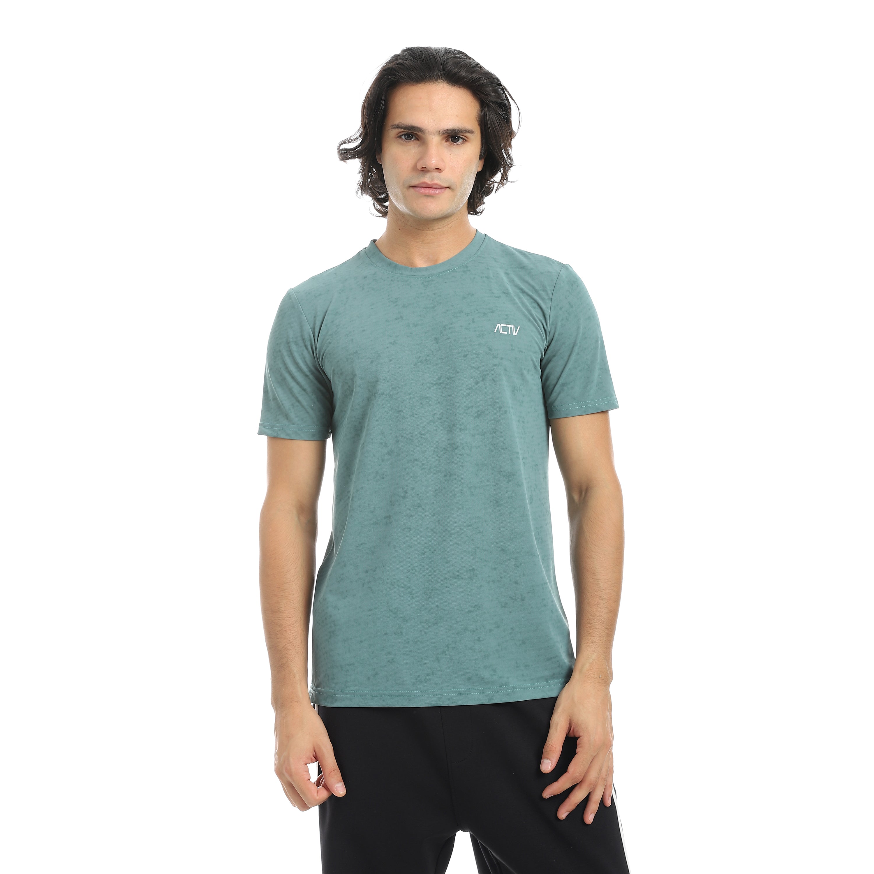 ACTIV MEN'S O T-SHIRT - TURQUOIS