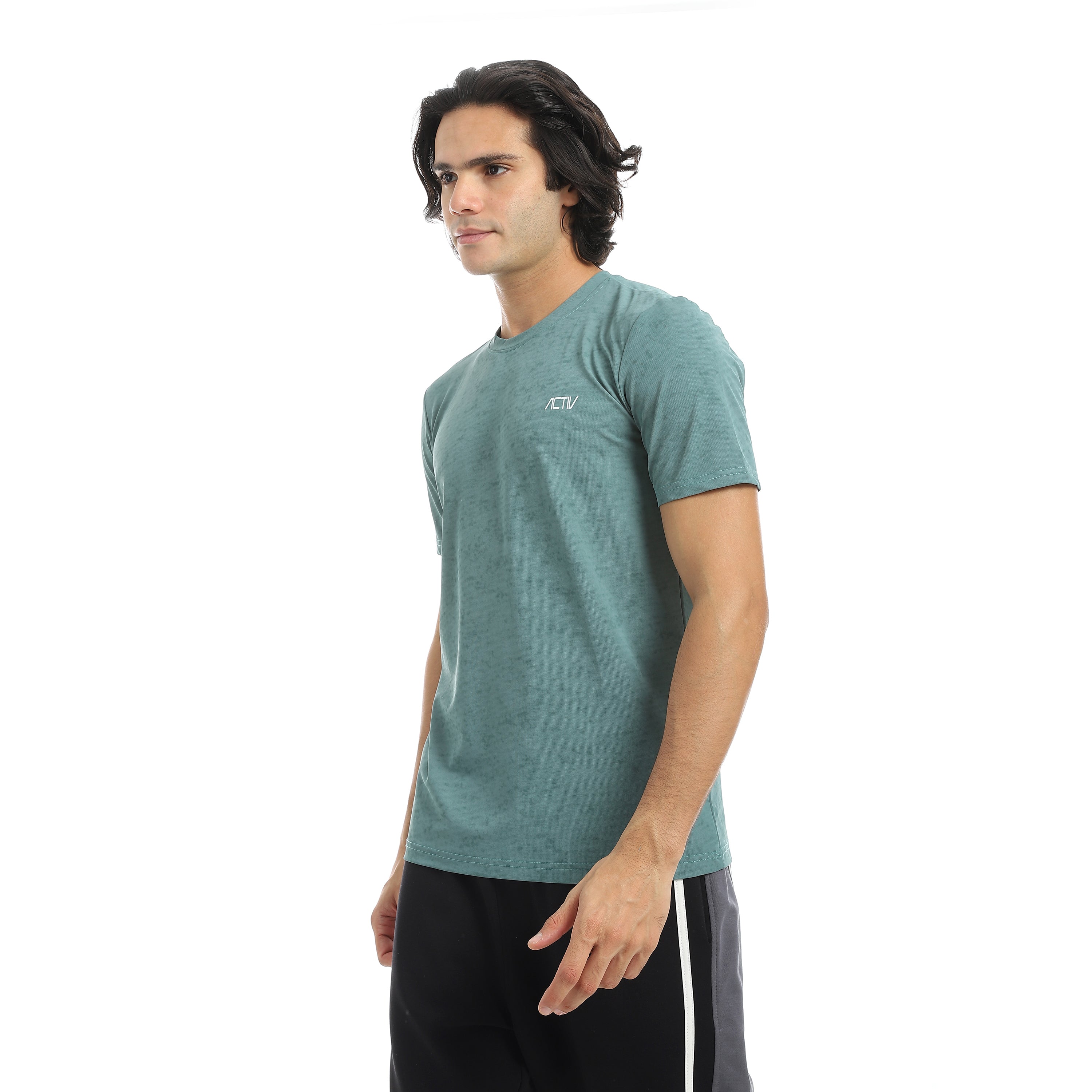 ACTIV MEN'S O T-SHIRT - TURQUOIS