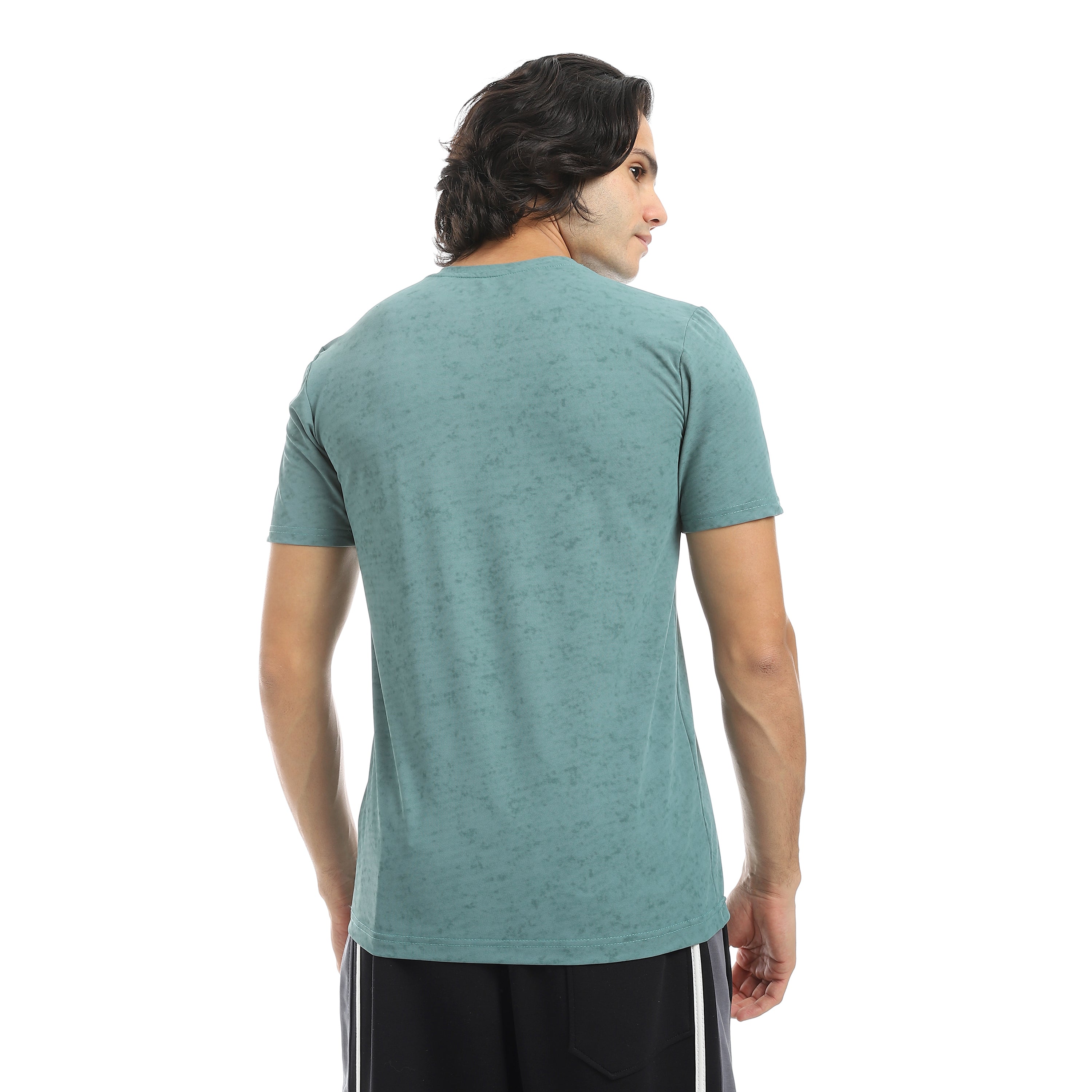ACTIV MEN'S O T-SHIRT - TURQUOIS
