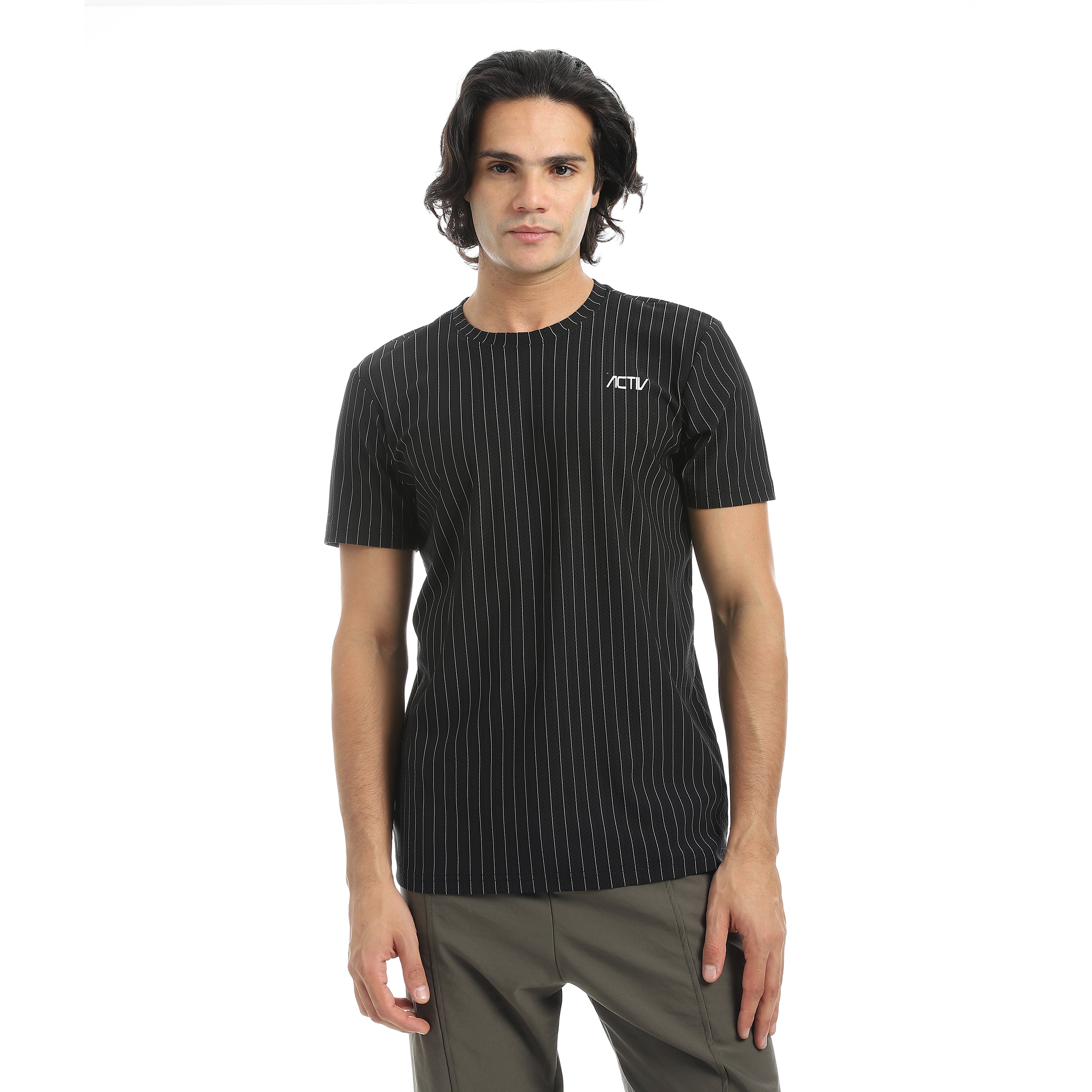 ACTIV MEN'S O T-SHIRT - BLACK