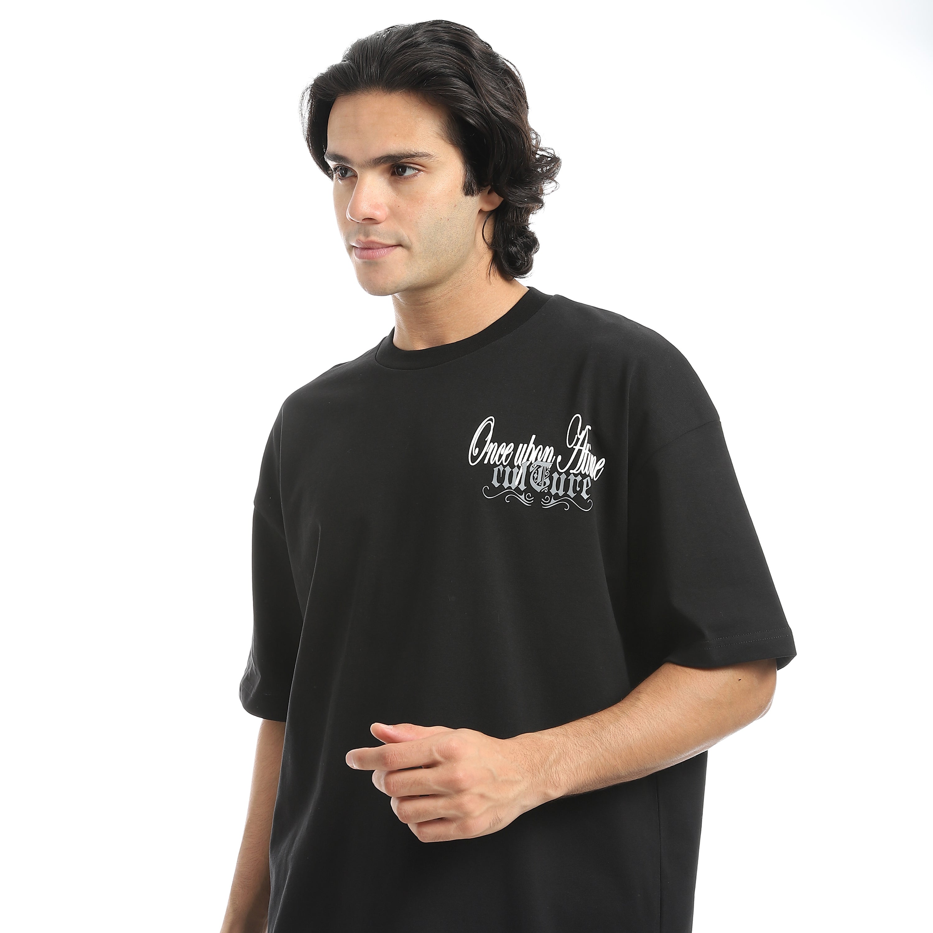 ACTIV MEN'S BASIC T-SHIRT - اسود