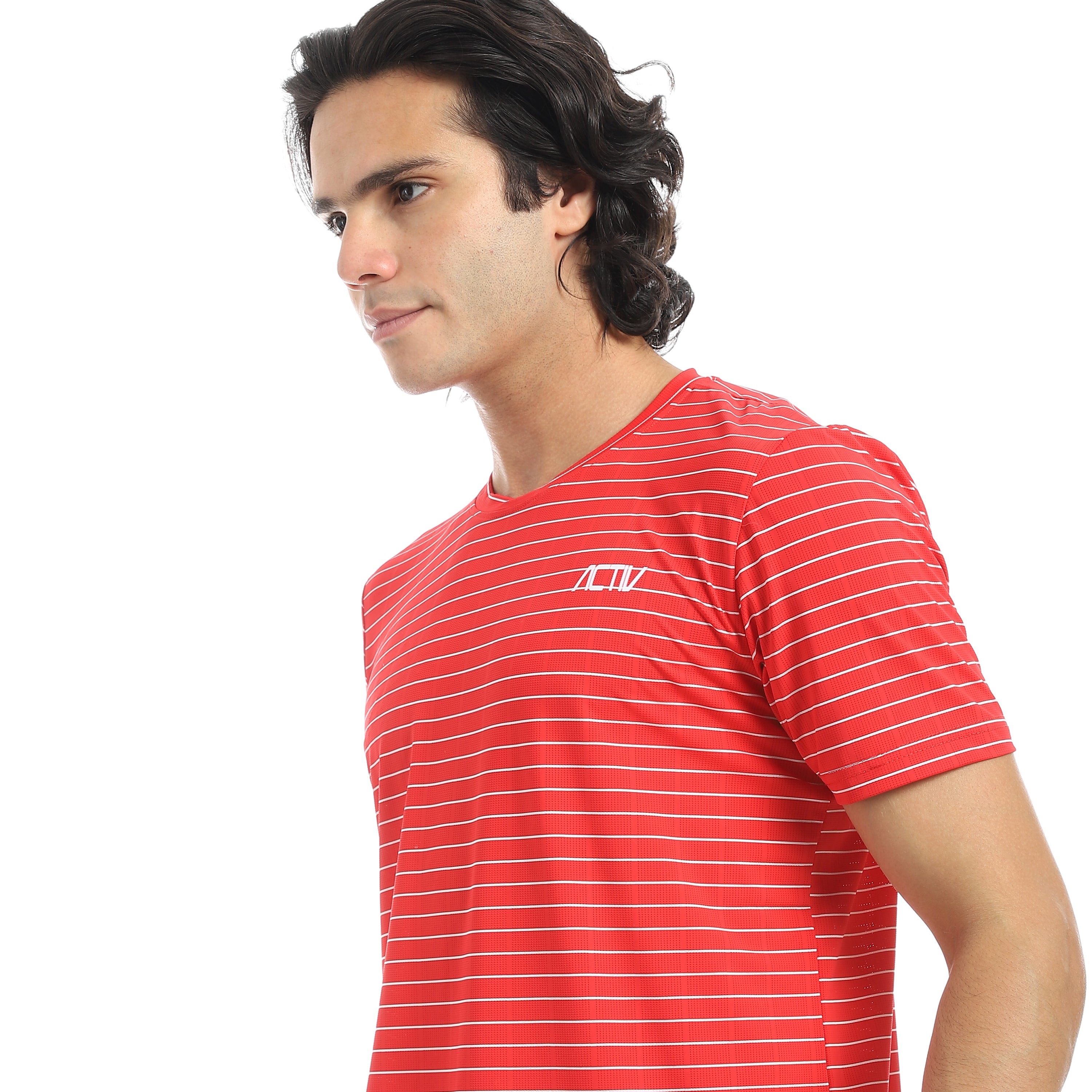 ACTIV MEN'S O T-SHIRT - RED