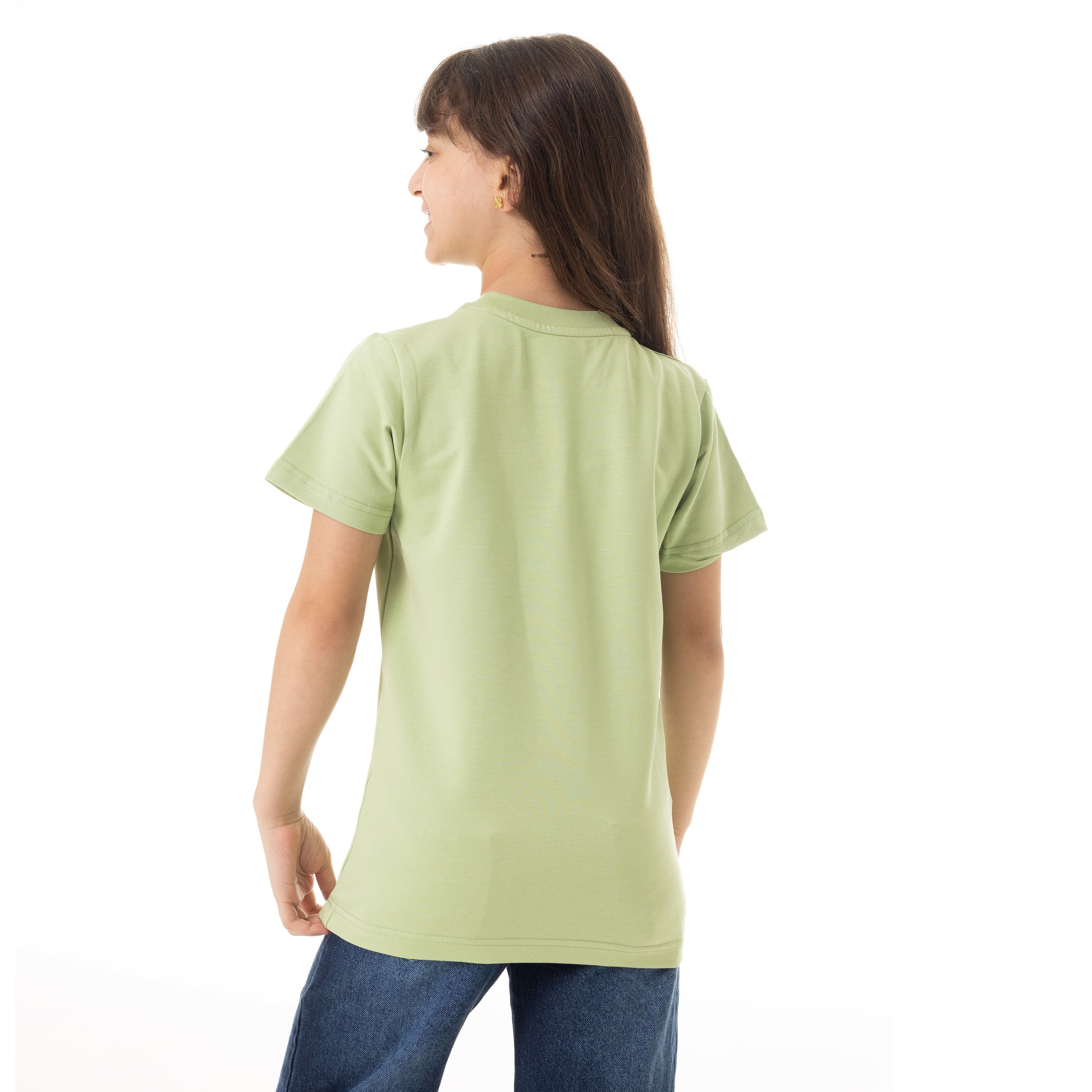 SKATE MAN PRINT T-SHIRT - MINT