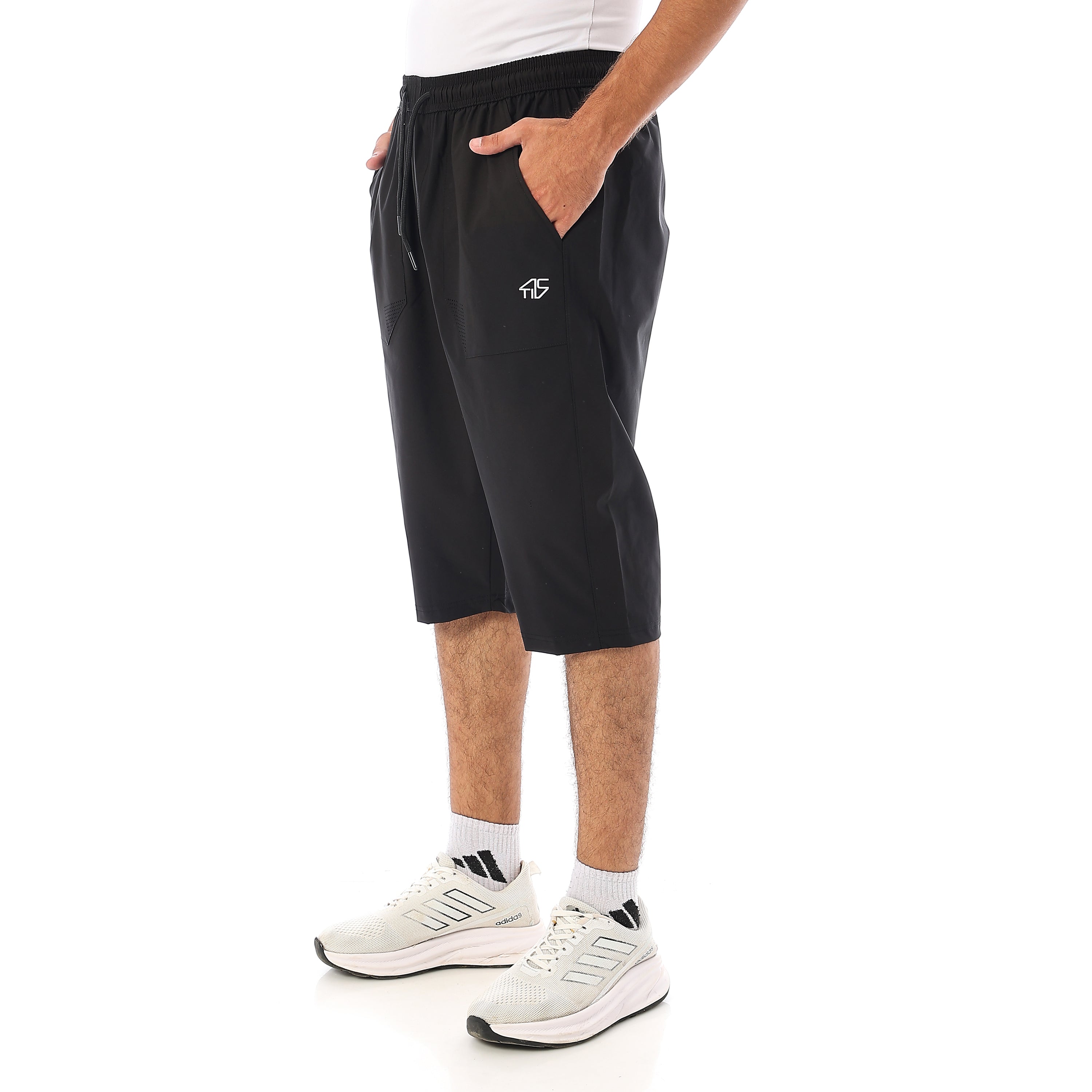 ACTIV MEN'S 3/4 PANTS - BLACK