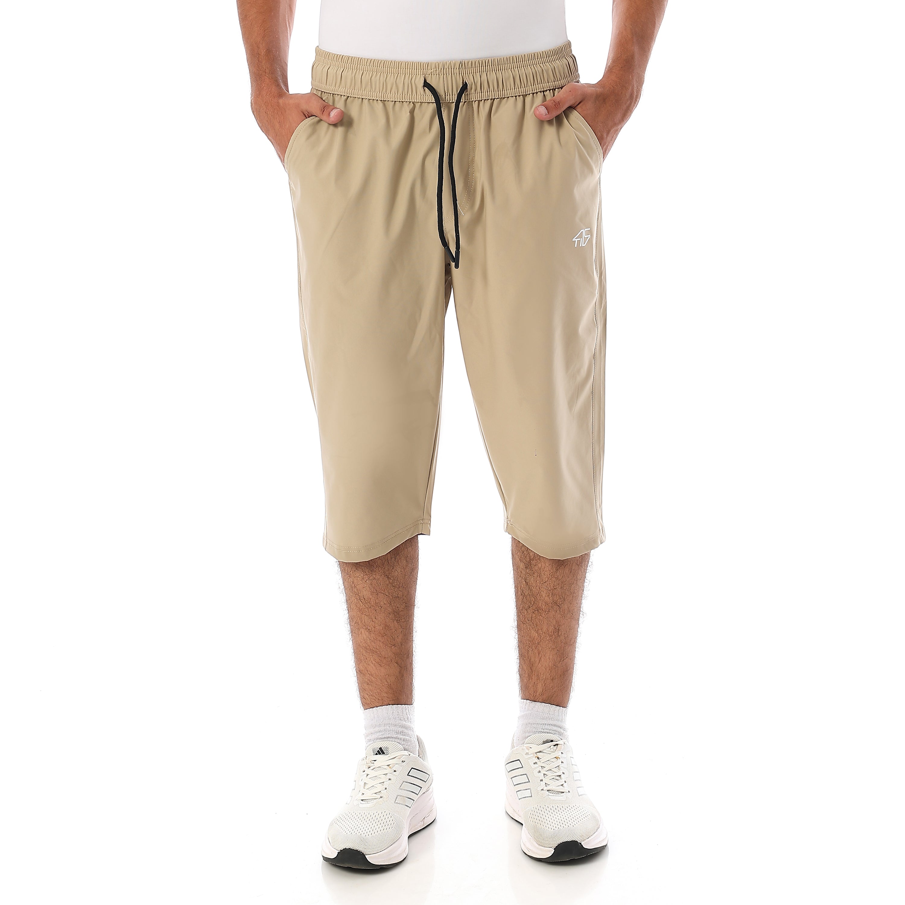 ACTIV MEN'S 3/4 PANTS - بيج