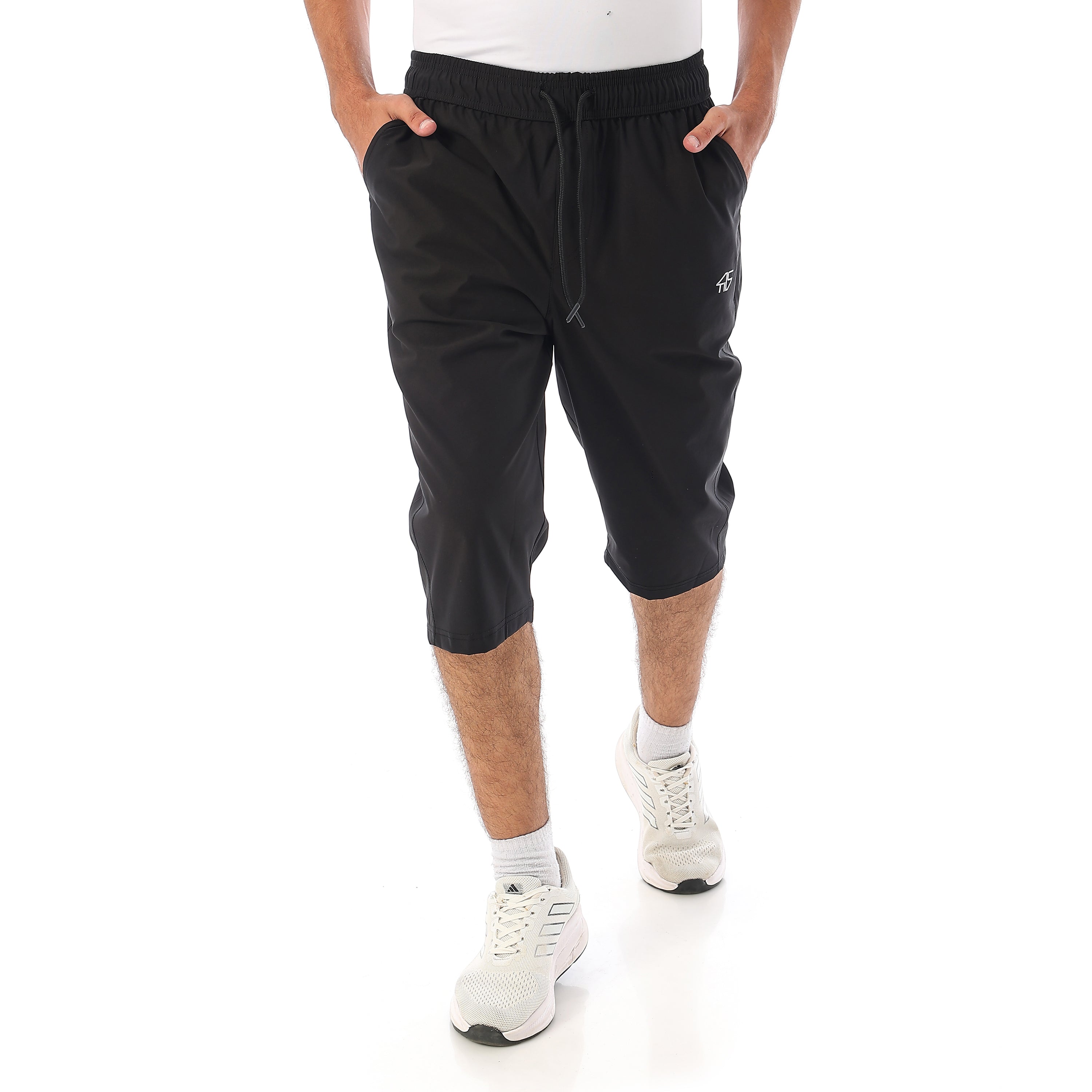 ACTIV MEN'S 3/4 PANTS - اسود