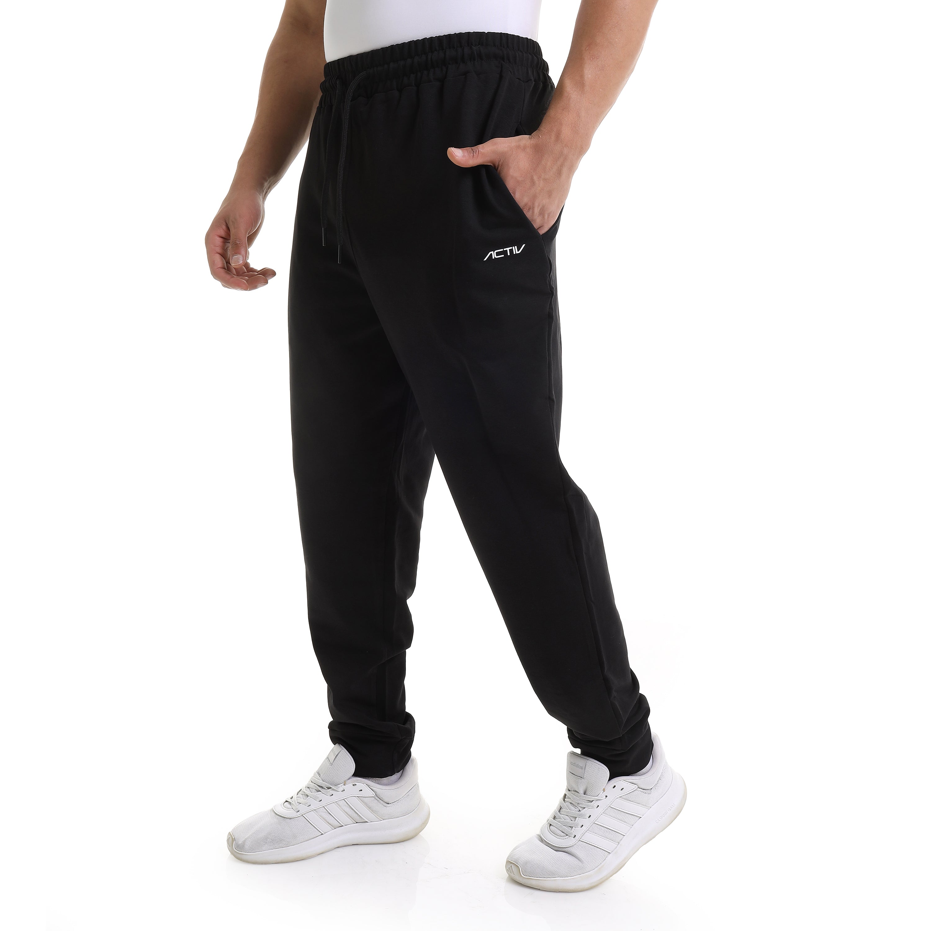 بنطلون اكتف رجالي سمر ميلتون - اسود