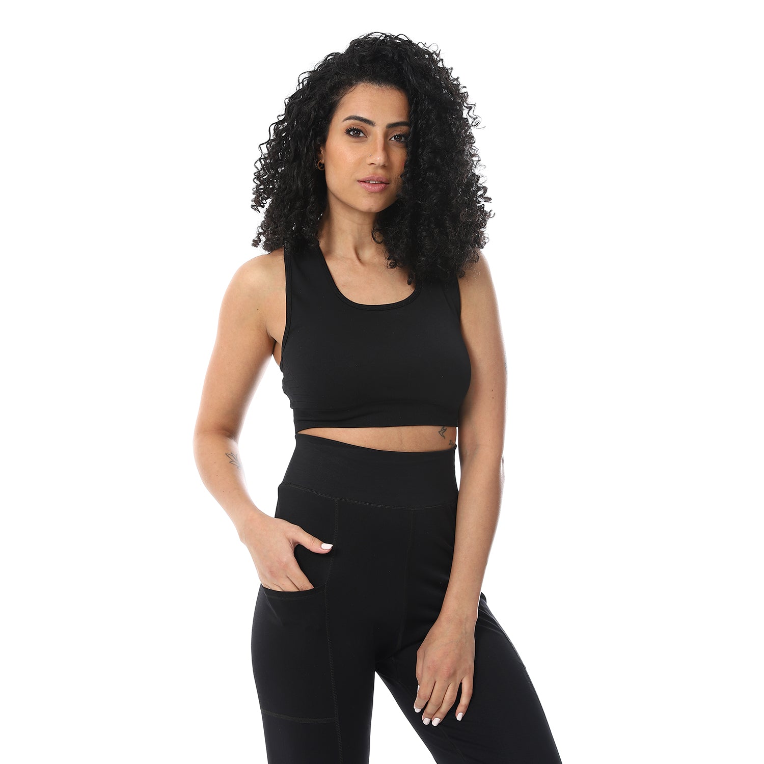 ACTIV LADY CRPSS BRA - BLACK