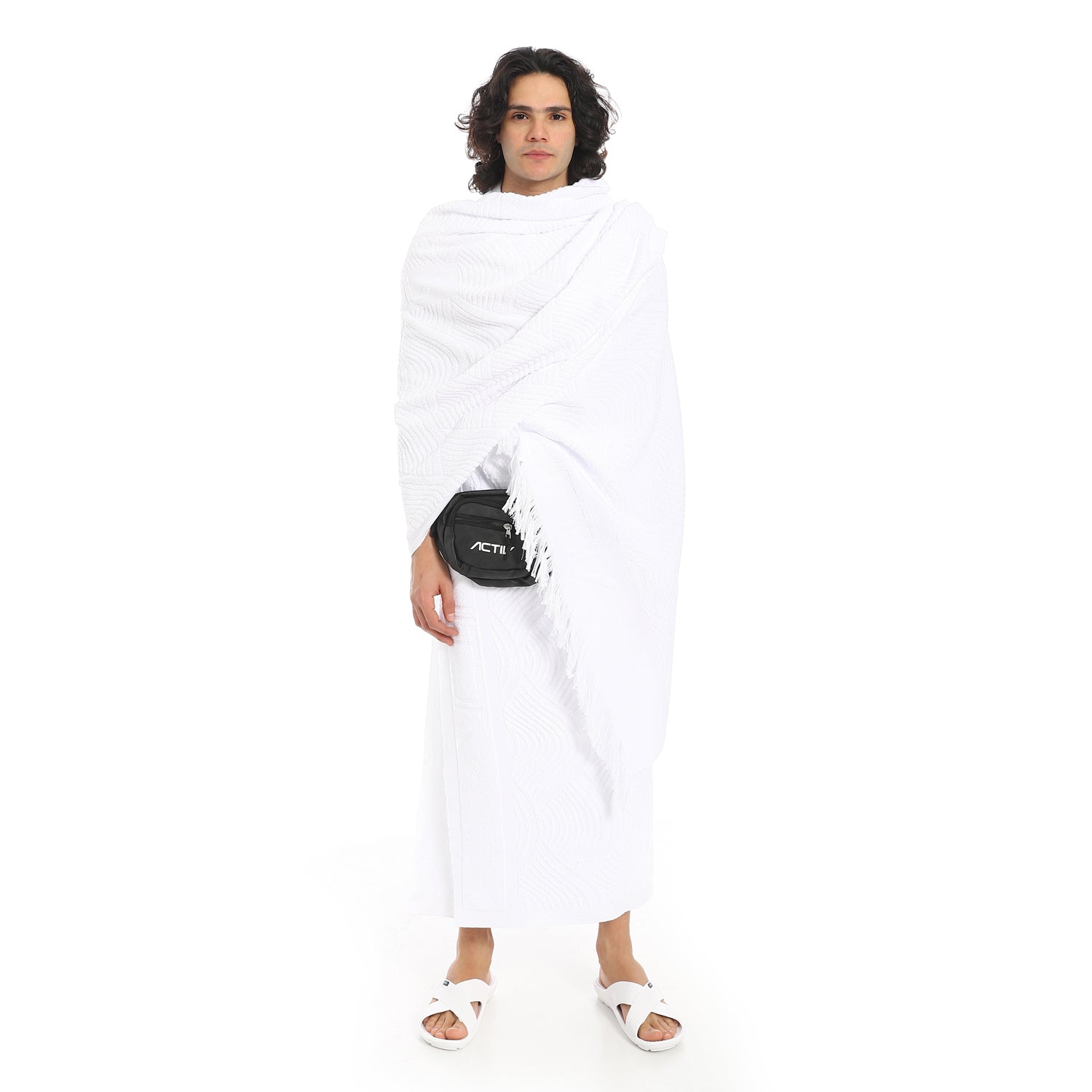 ACTIV COTTON IHRAM SET 2PEICES - WHITE