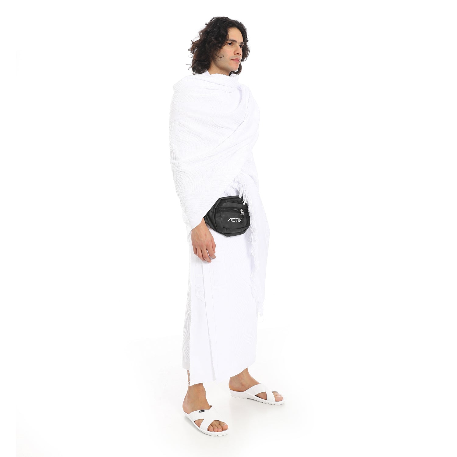 ACTIV COTTON IHRAM SET 2PEICES - WHITE