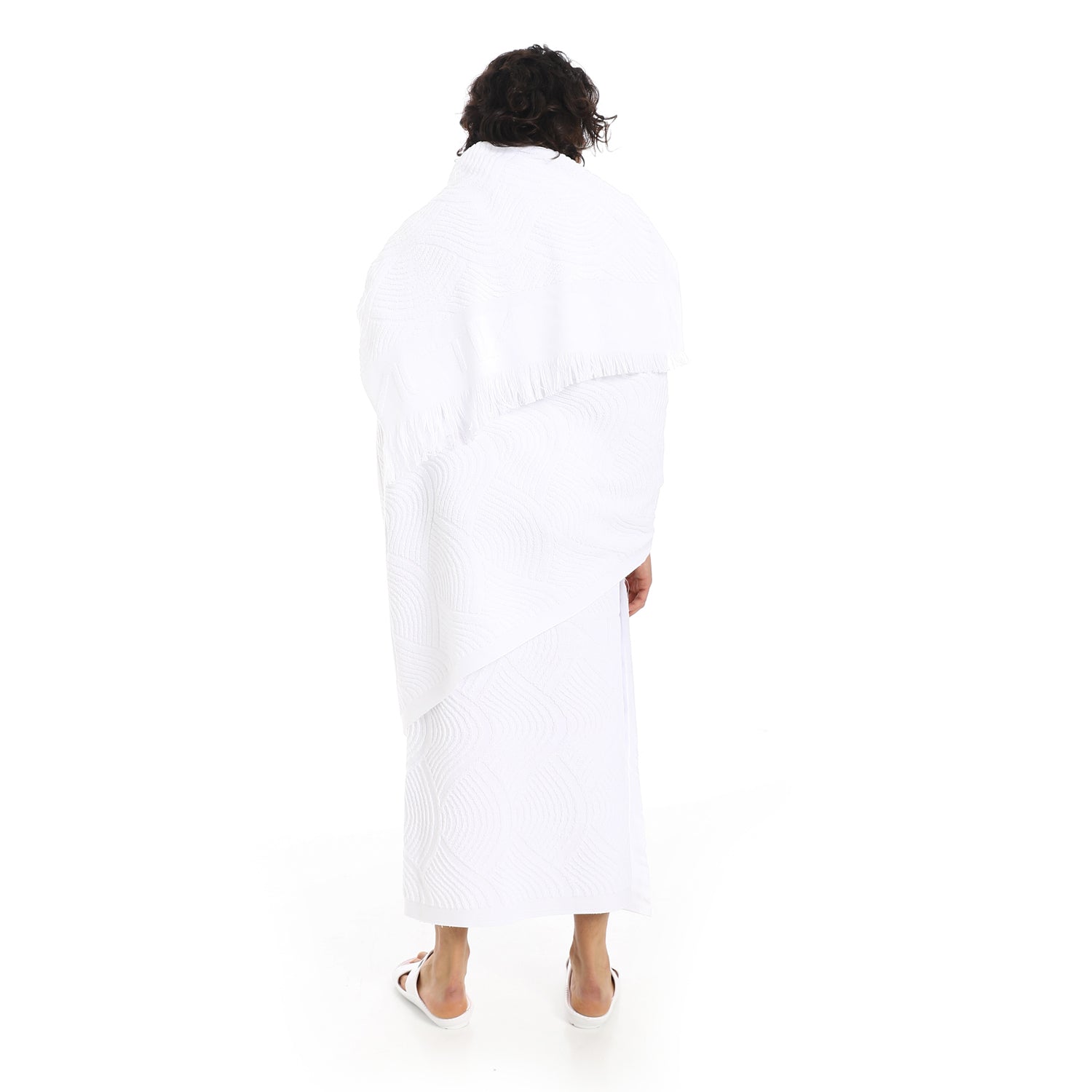 ACTIV COTTON IHRAM SET 2PEICES - WHITE