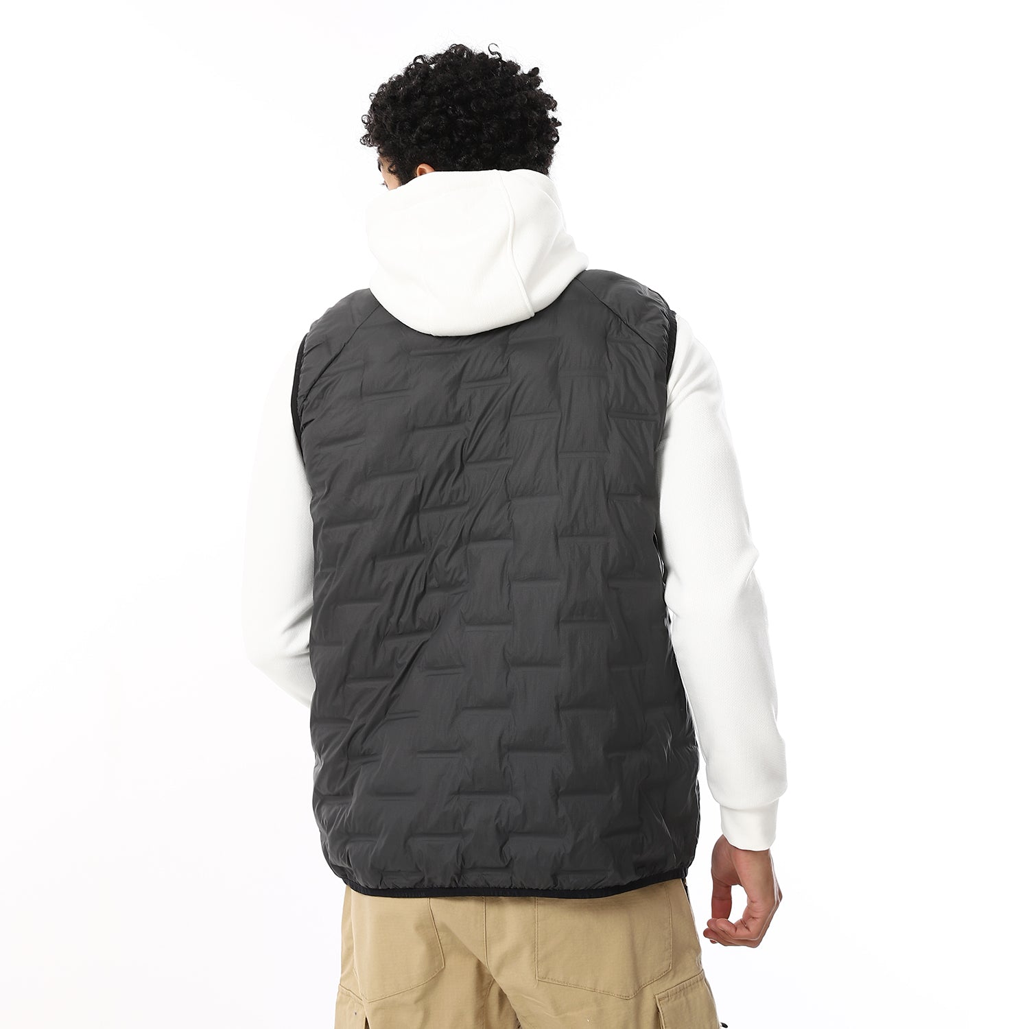 ACTIV MEN'S PADDED VEST - D.GREY
