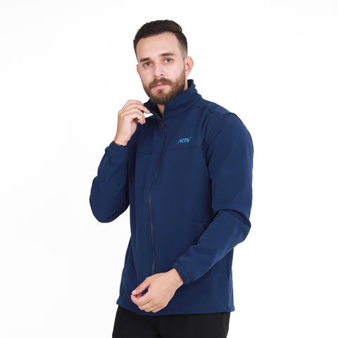 ACTIVNEW PADDED JACKET - NAVY