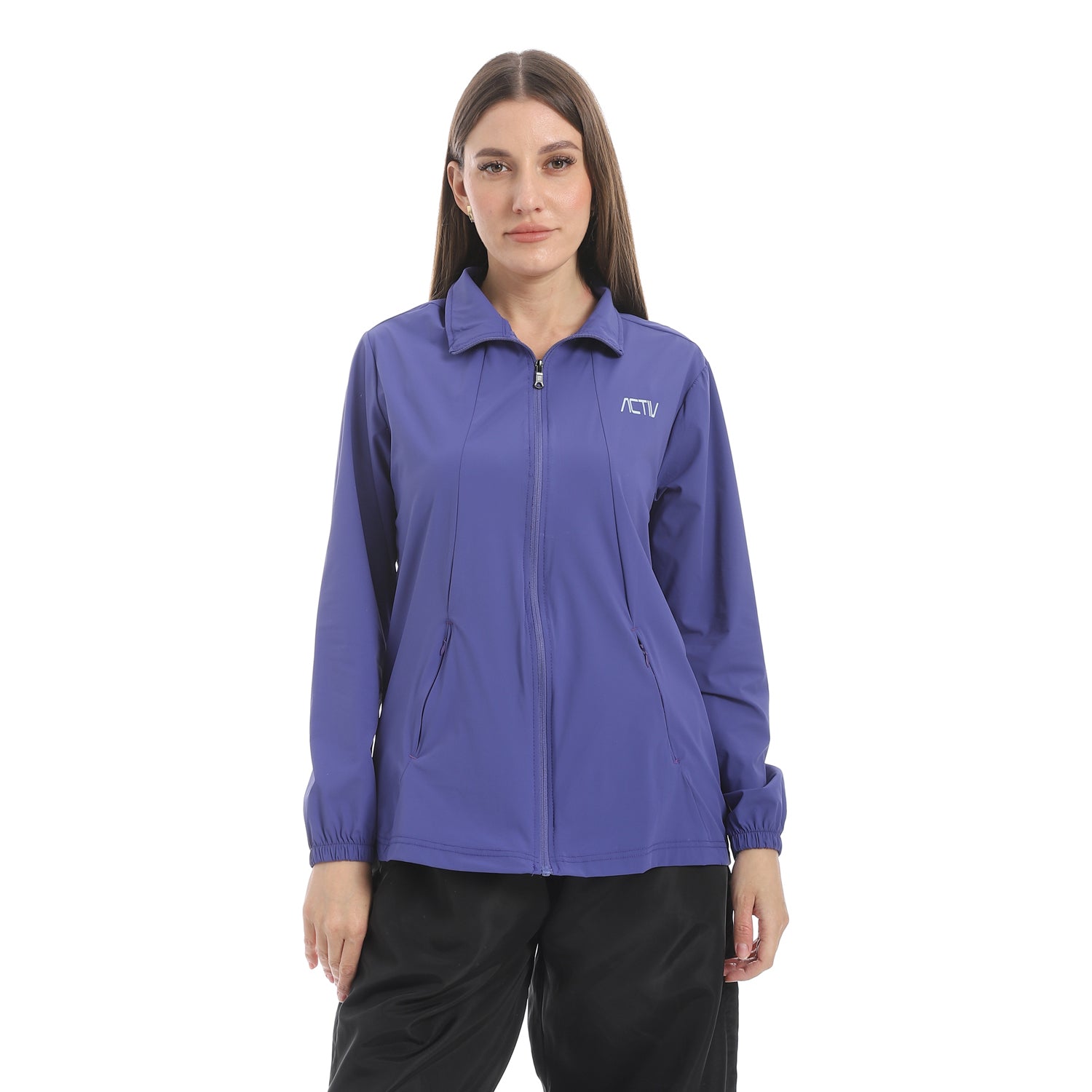 ACTIV WOMEN WATERPROOF JACKET - BLUE 