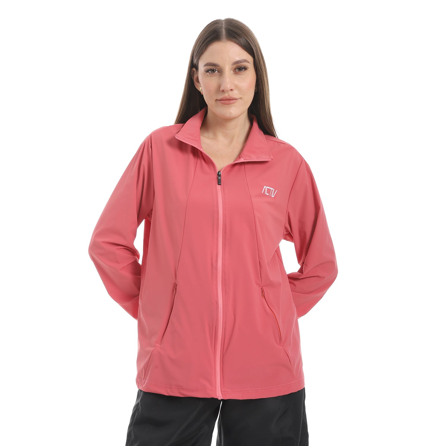 ACTIV WOMEN WATERPROOF JACKET - PINK 