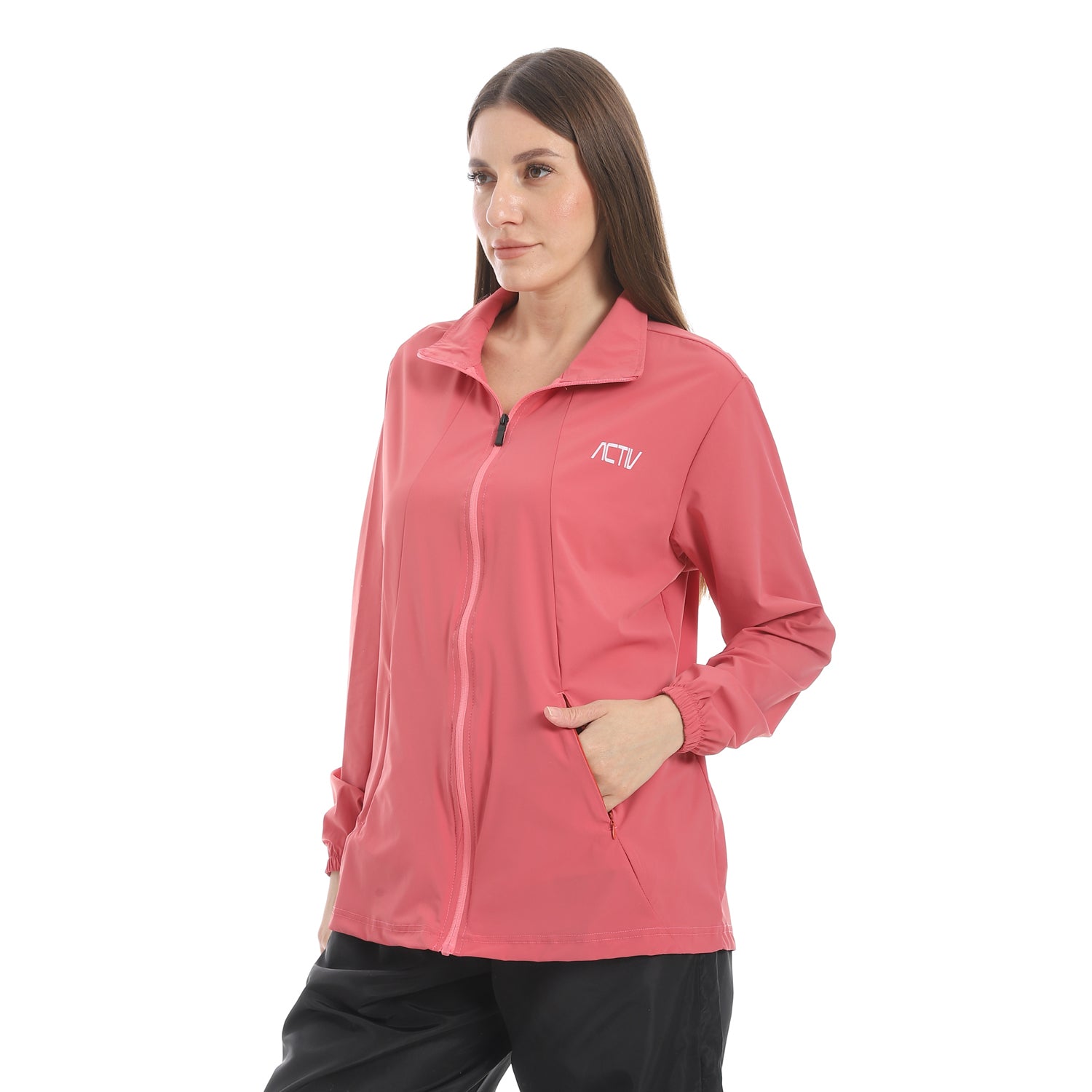 ACTIV WOMEN WATERPROOF JACKET - PINK 