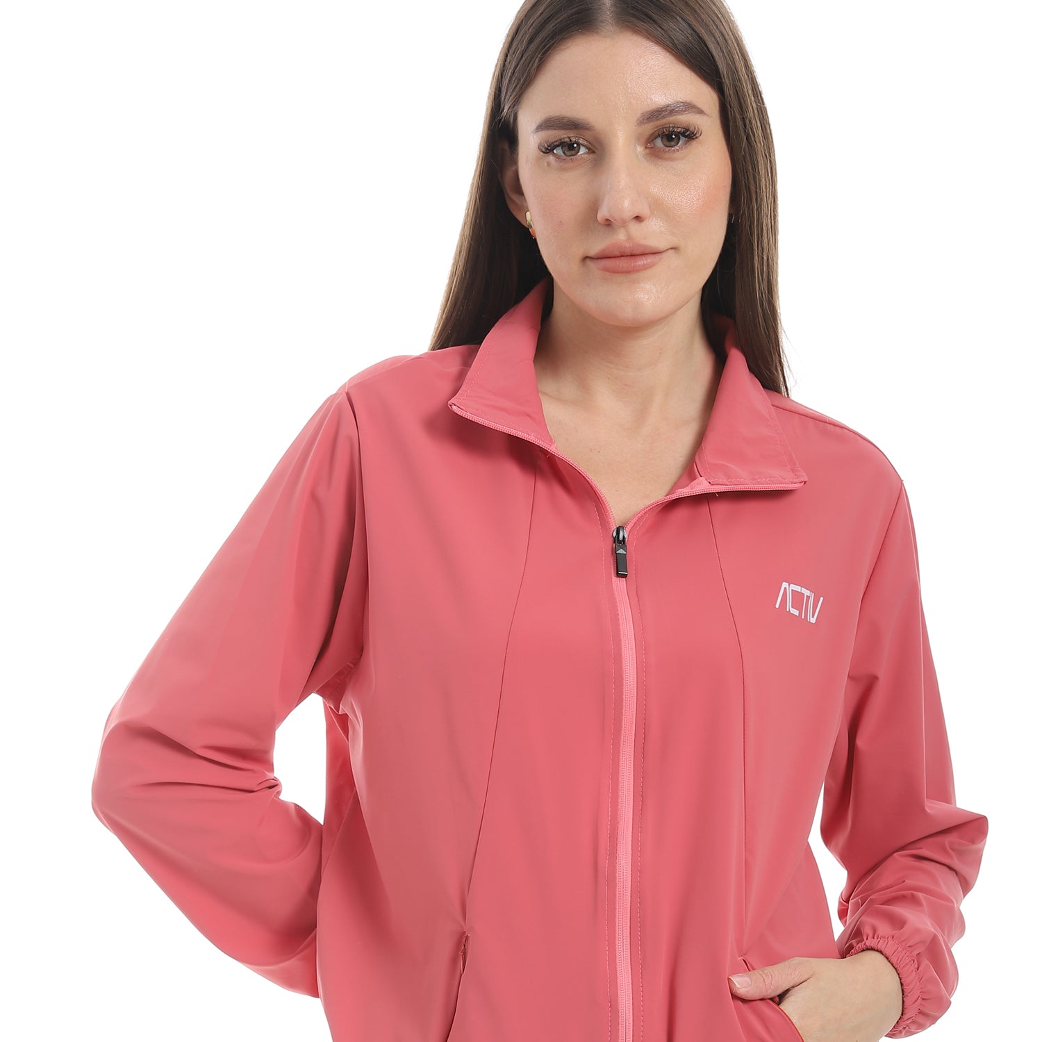 ACTIV WOMEN WATERPROOF JACKET - PINK 