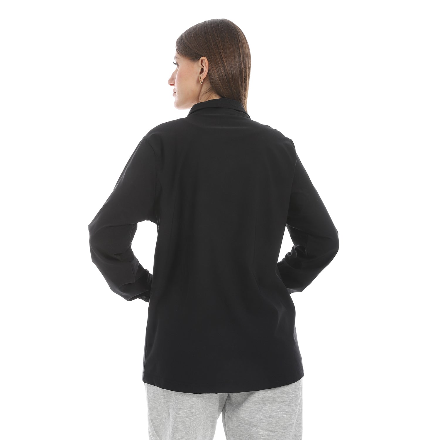 ACTIV WOMEN SOFT SPORTS JACKET - BLACK