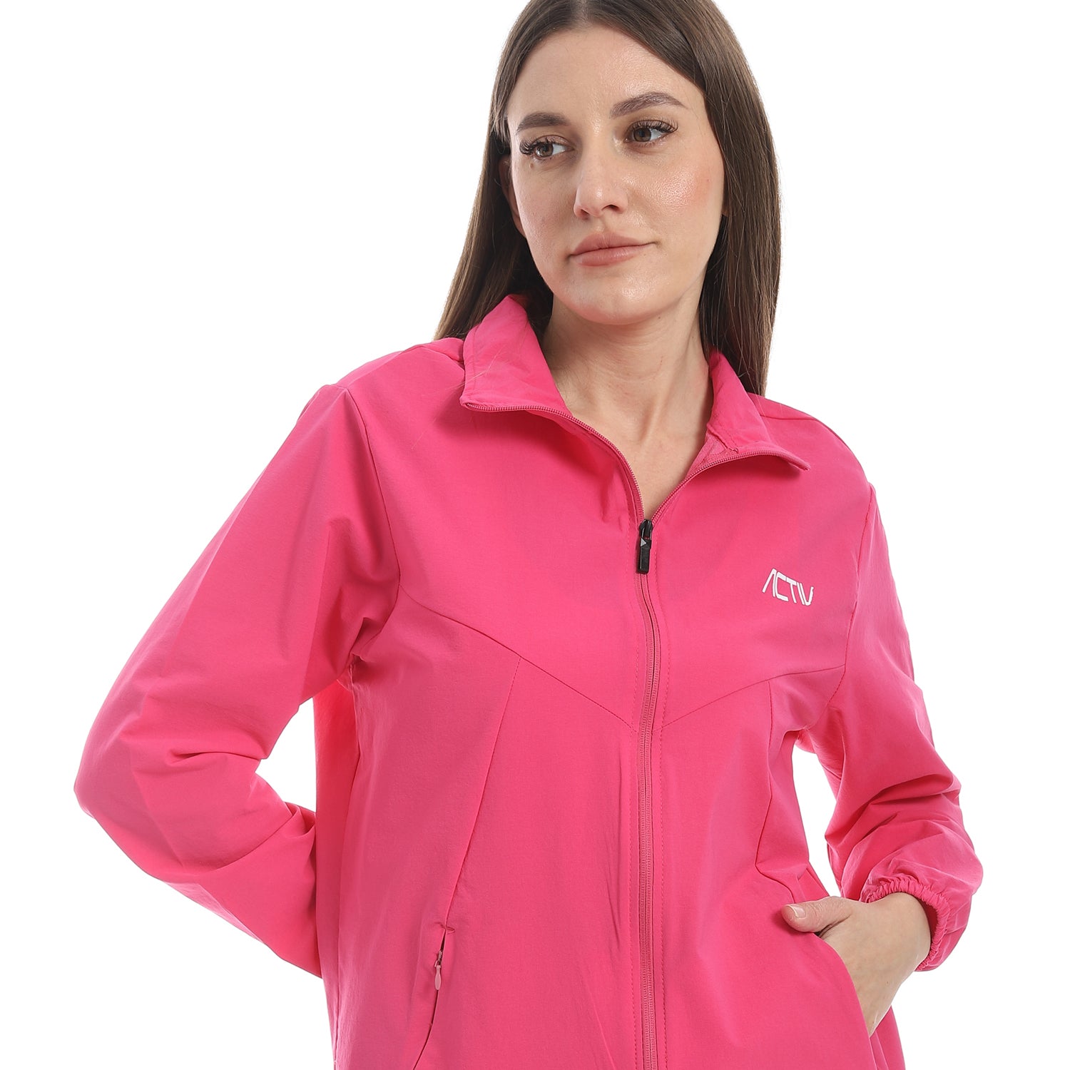ACTIV WOMEN SOFT SPORTS JACKET - FUCHSIA