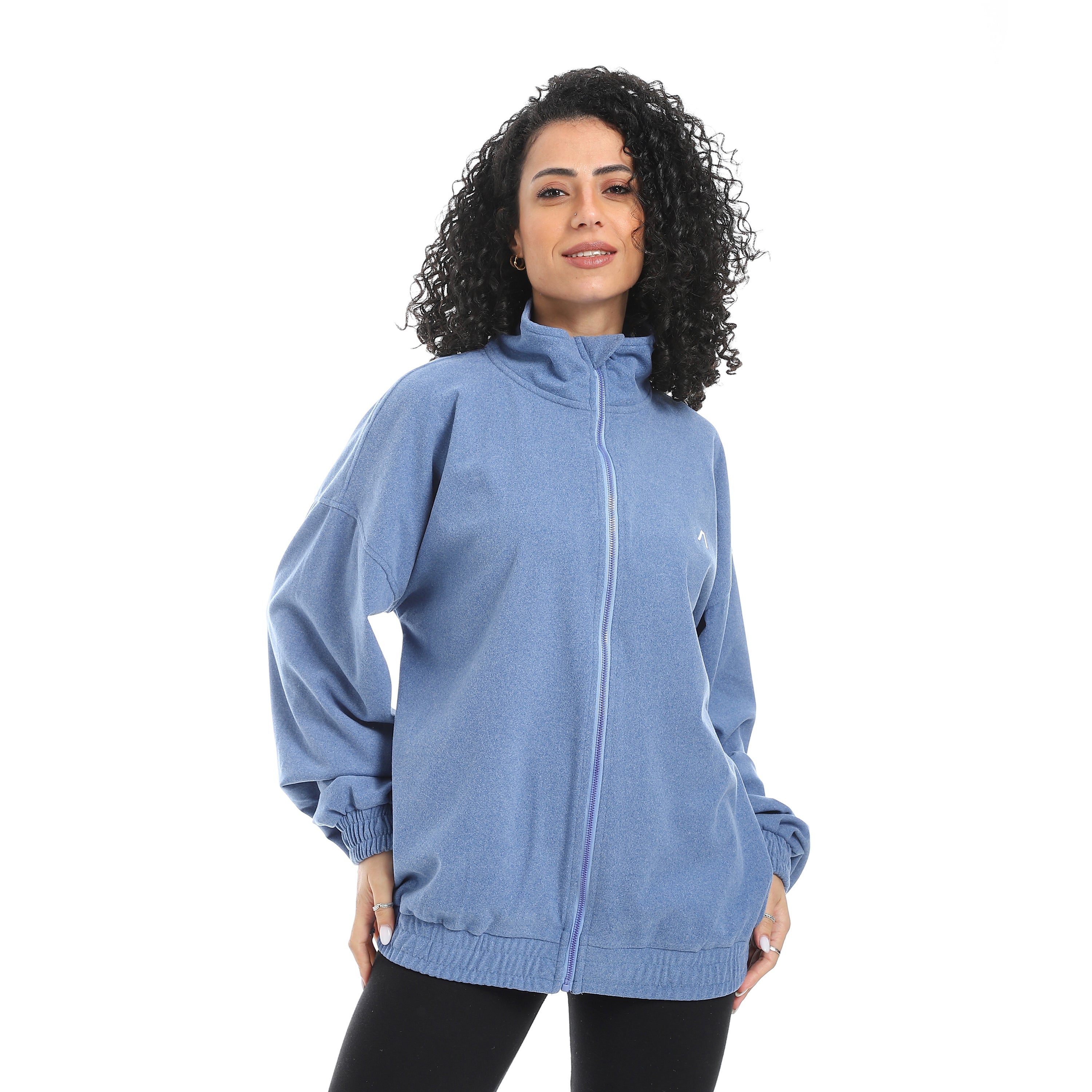 جاكت اكتف حريمي - رمادي