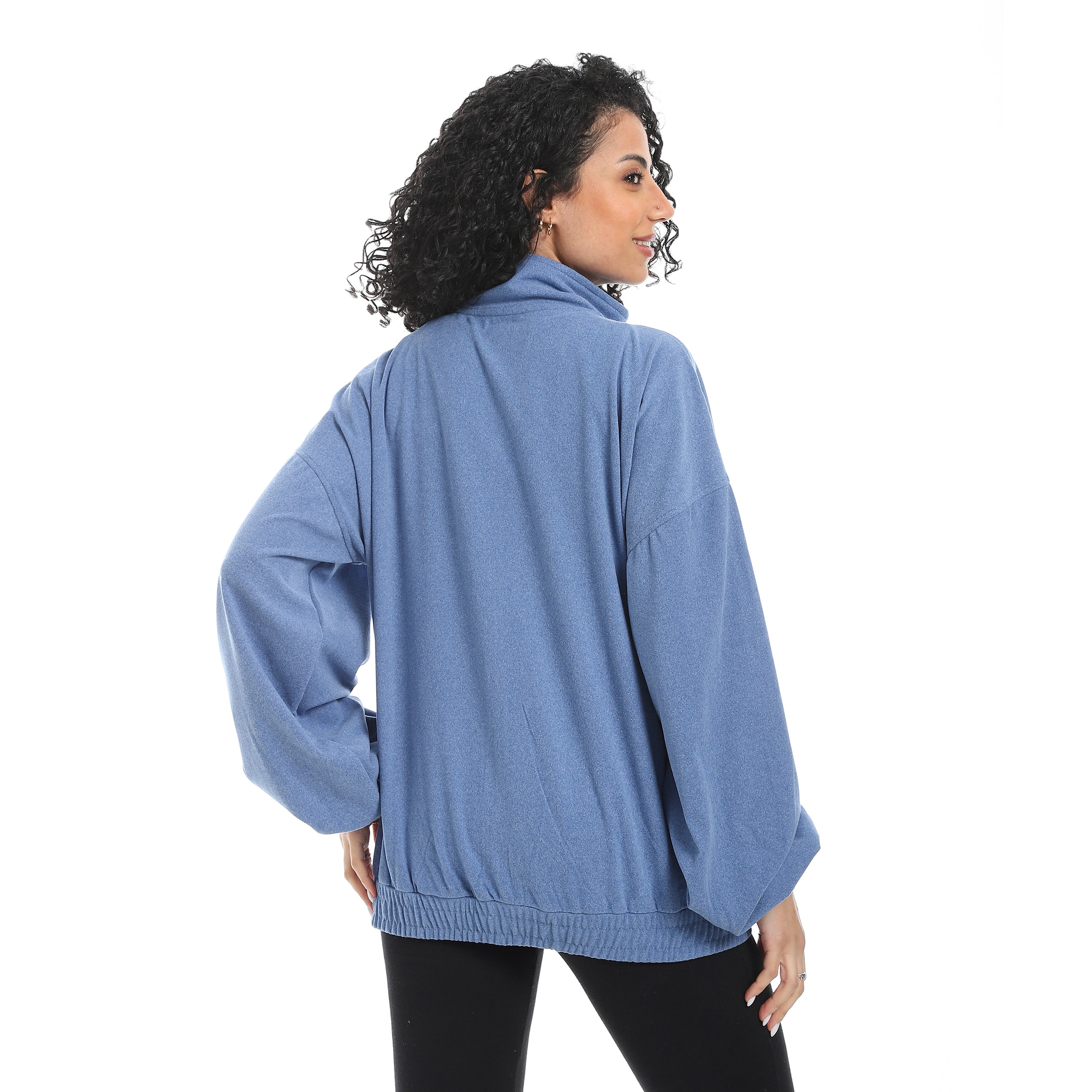 جاكت اكتف حريمي - رمادي