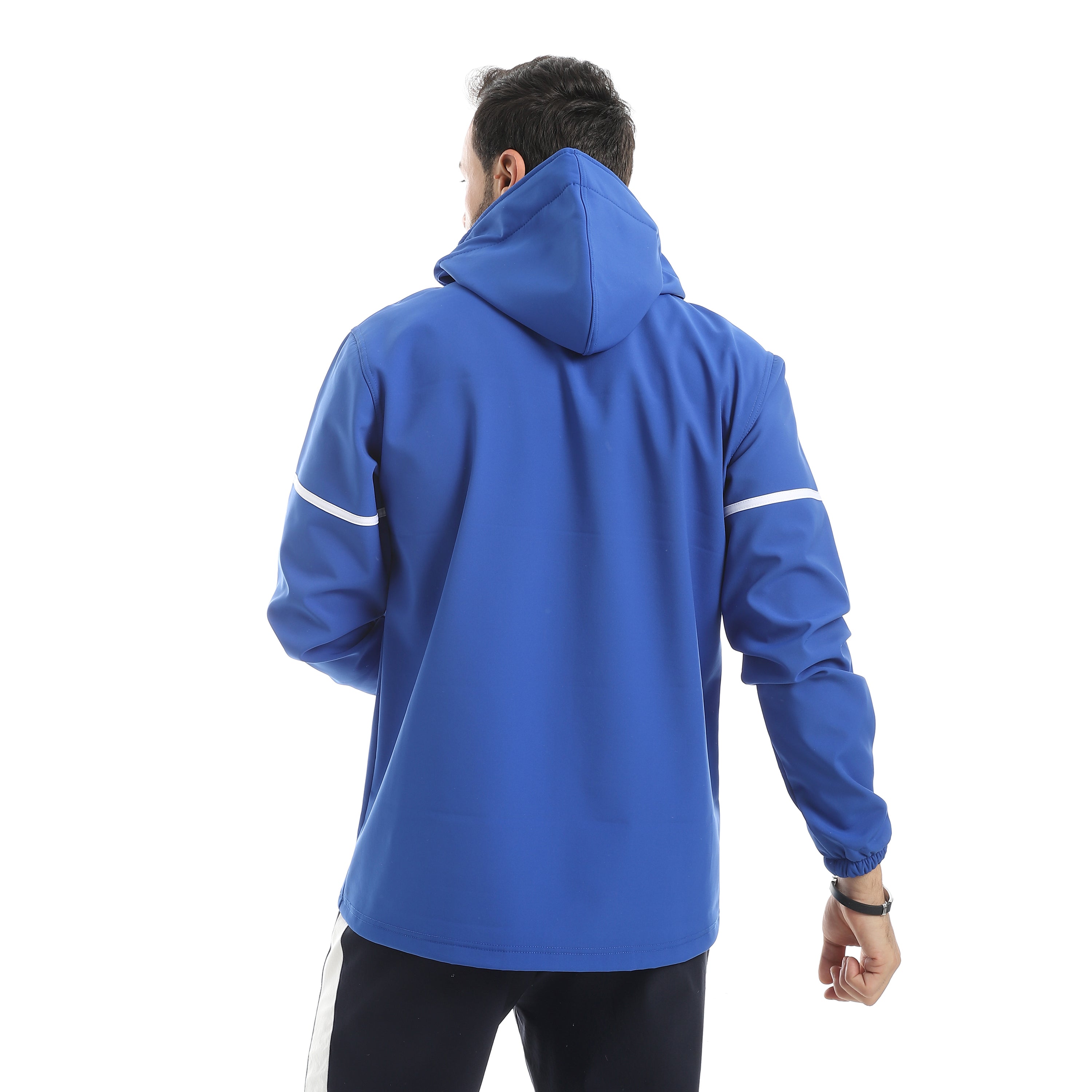 JACKET W. TAPE ON SLEEVE&CHEST - زهري