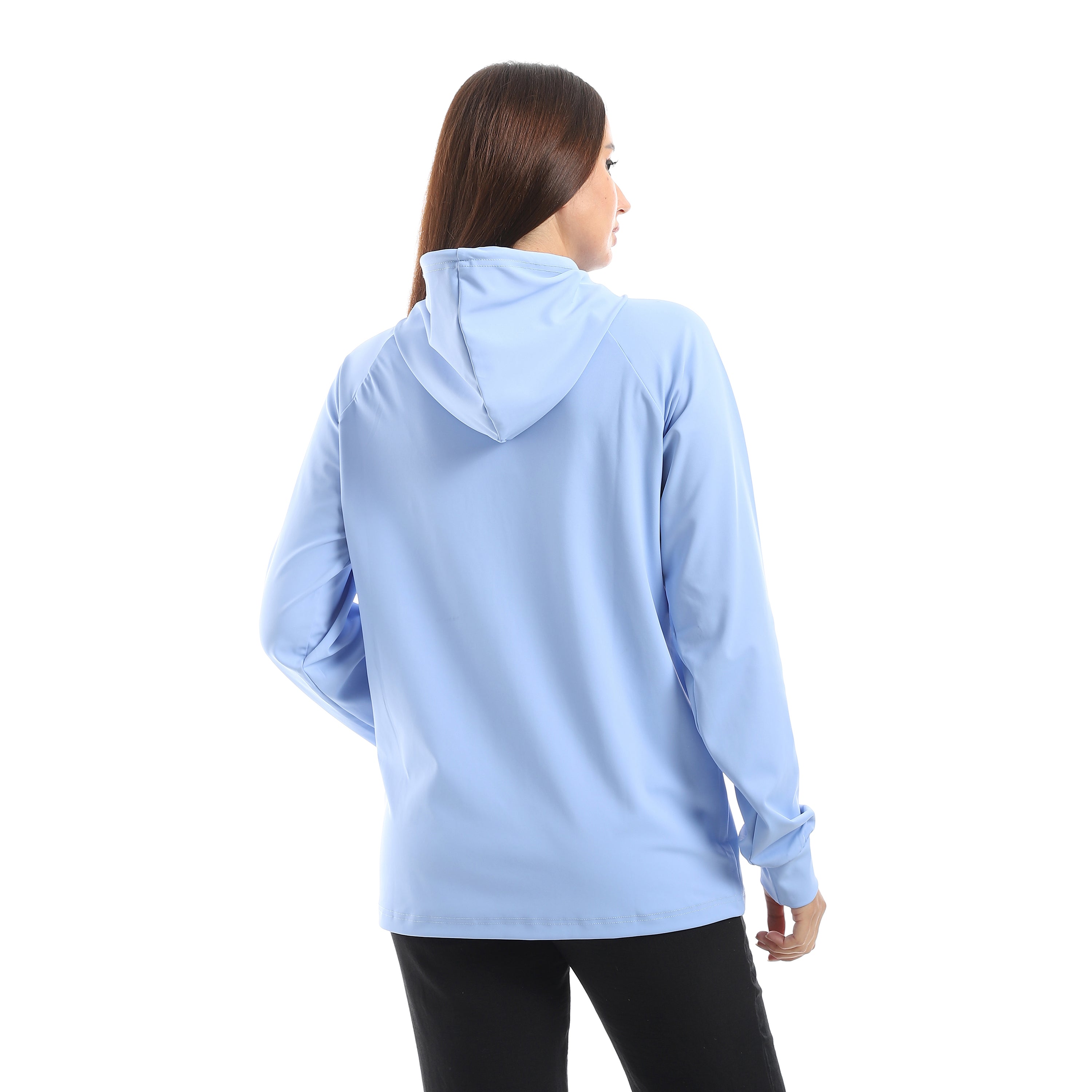MOTION STAND COLLAR JACKET - BABY BLU