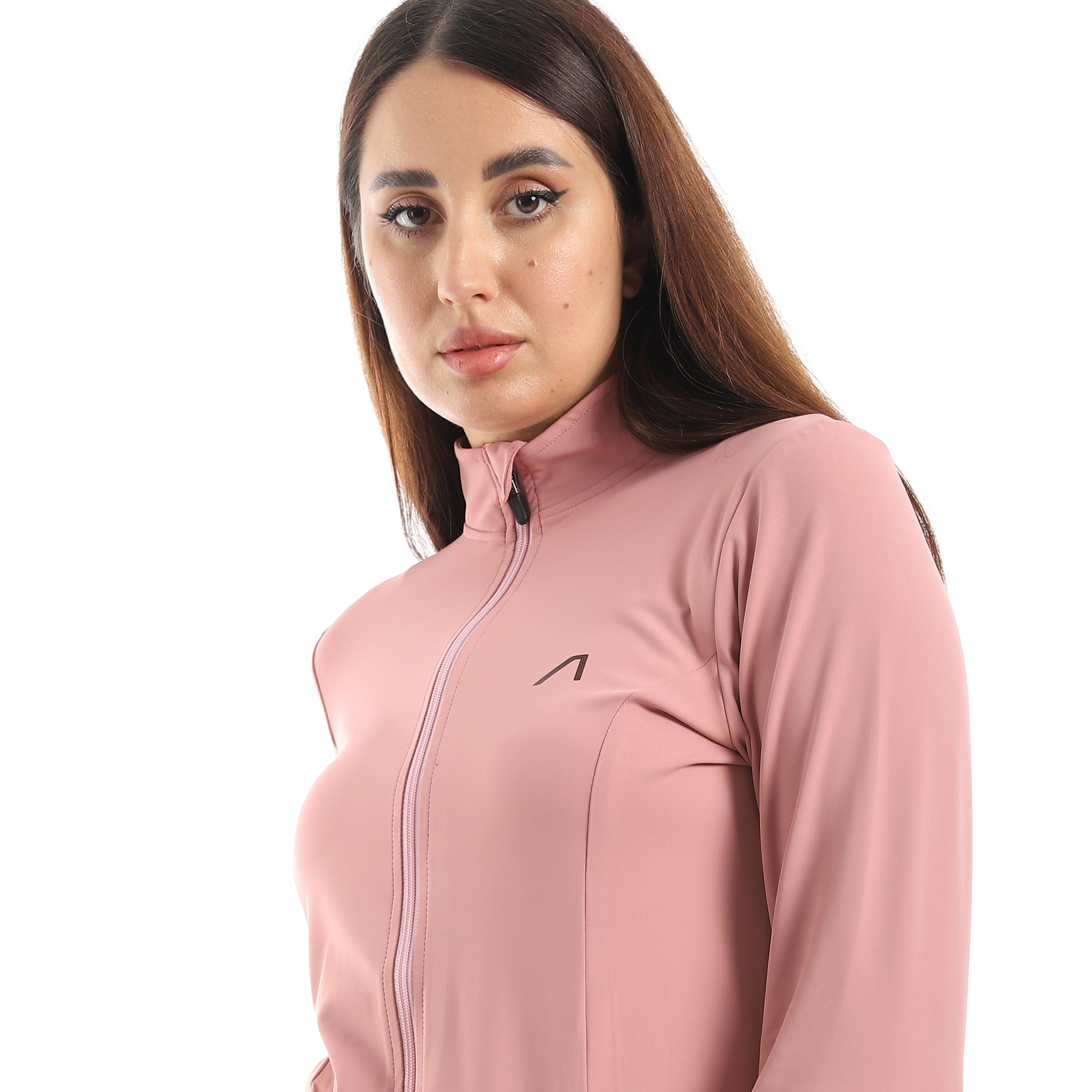 MOTION STAND COLLAR JACKET - PINK