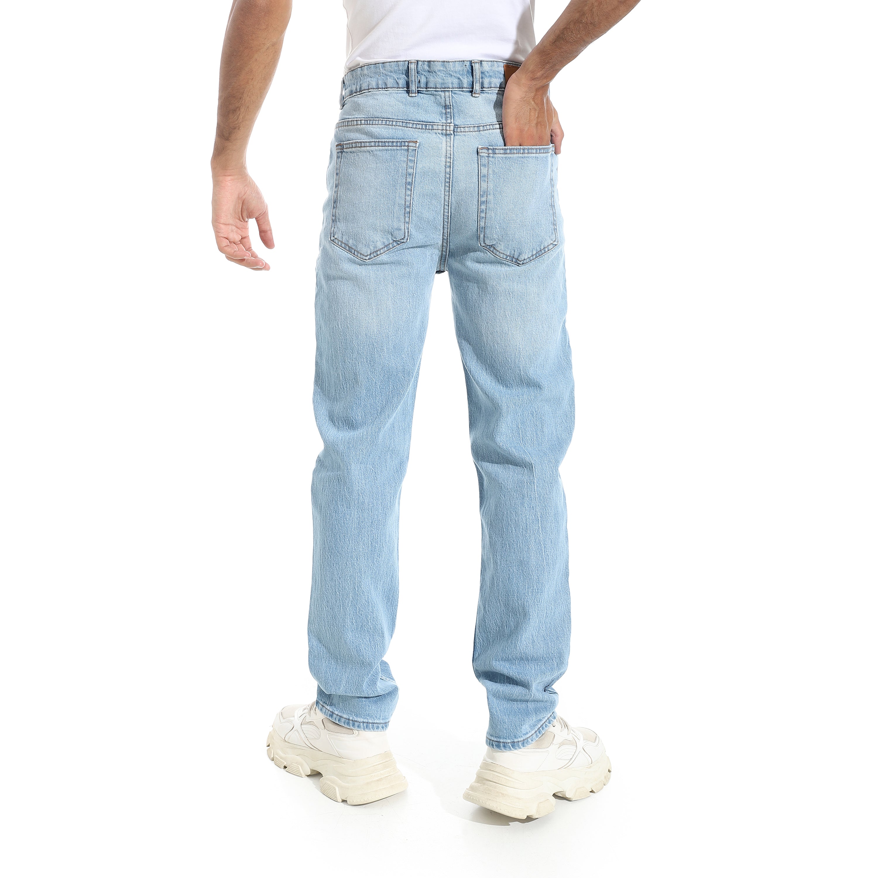 ACTIV MENS RUGULER JEANS PANTS - SKY BLUE