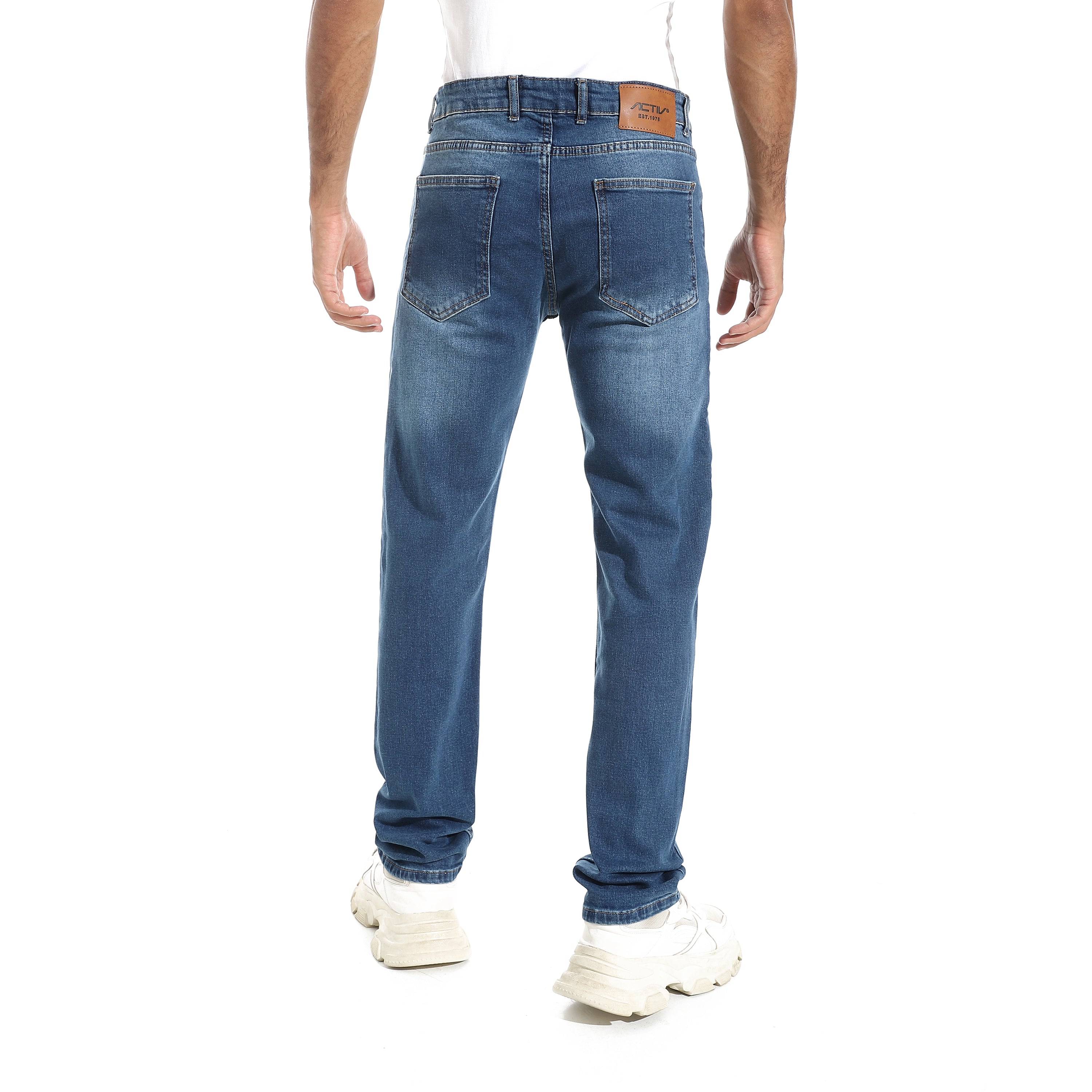 ACTIV MENS RUGULER JEANS PANTS - SKY BLUE