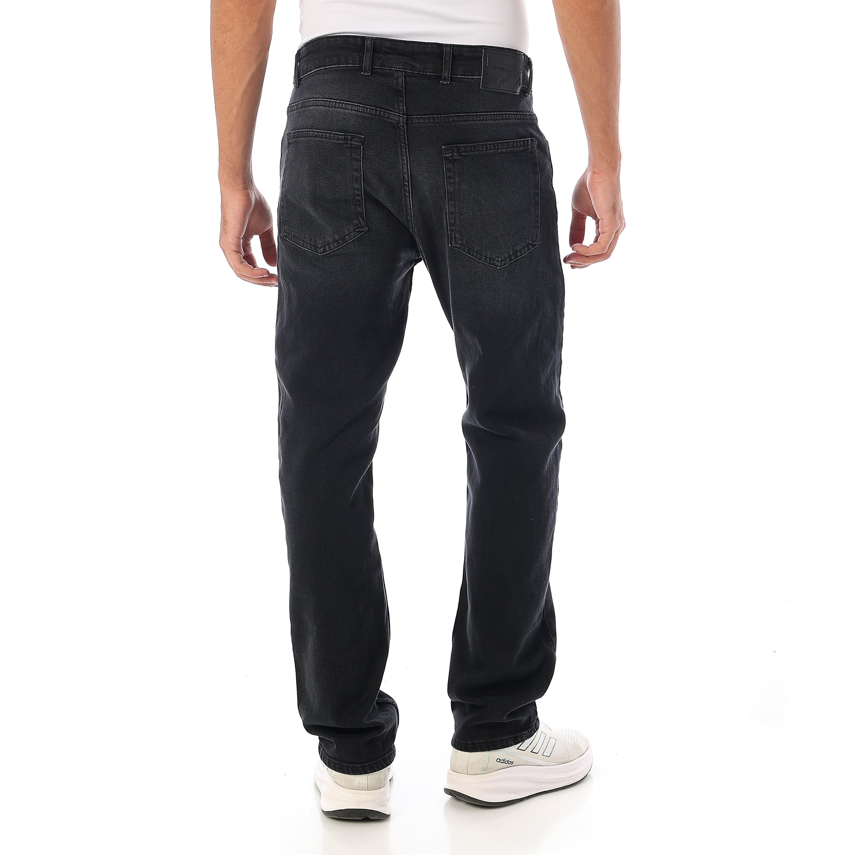 ACTIV MEN'S SLIM FIT JEANS - BLACK