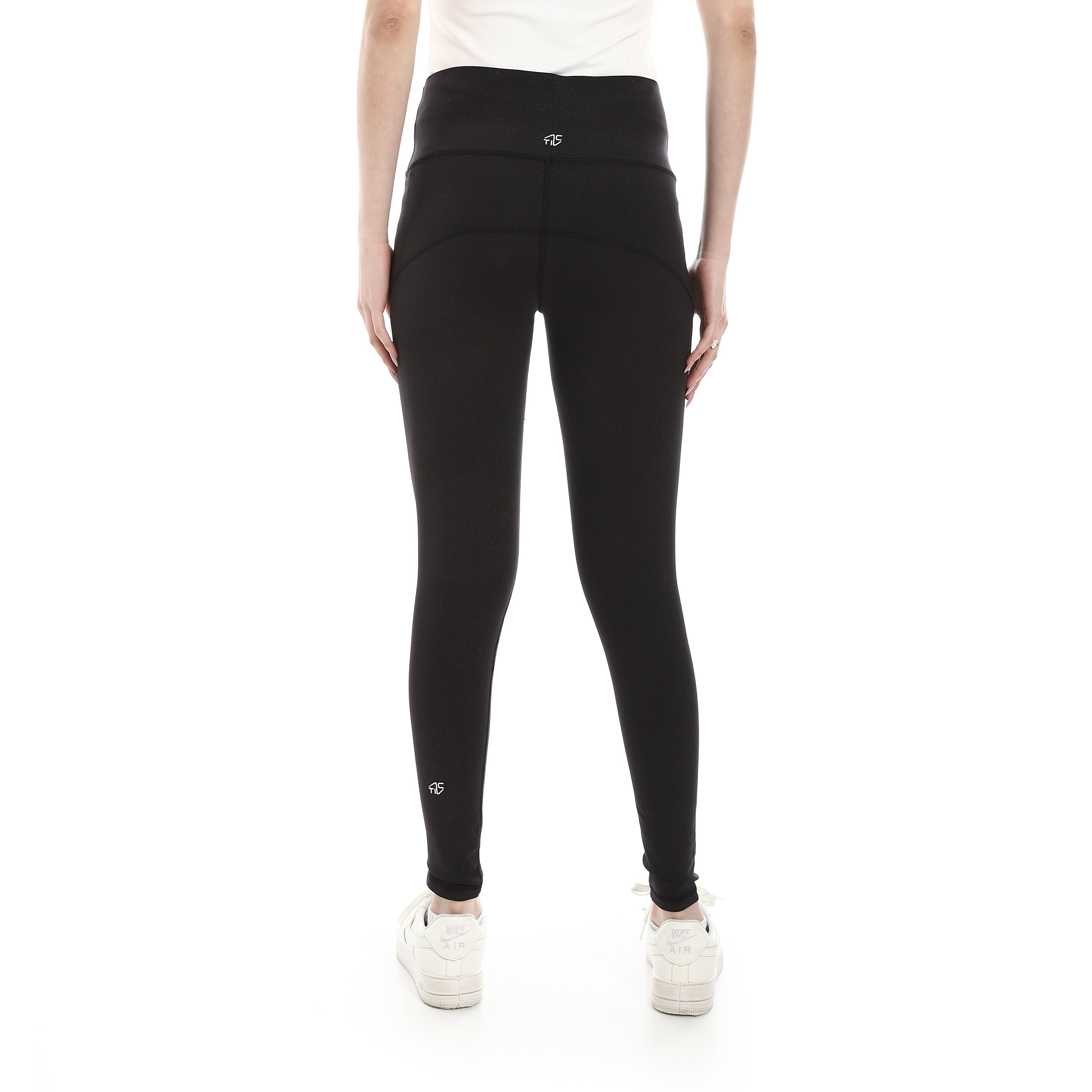 WOMEN'S FAUX LEATHER LEGGINGS - BLACK