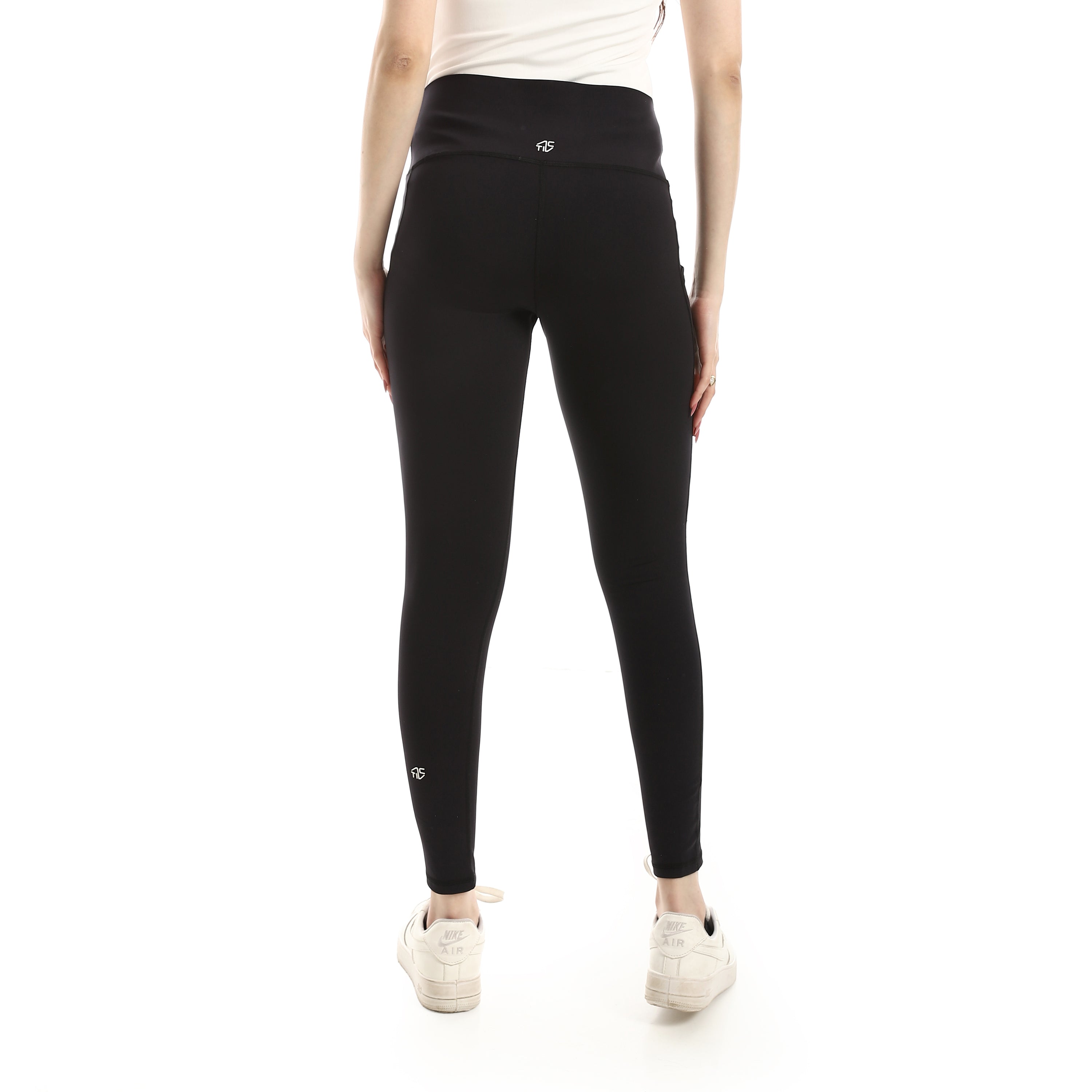 WMN TD LEGGING FB PANEL W. PKT - D.BLACK