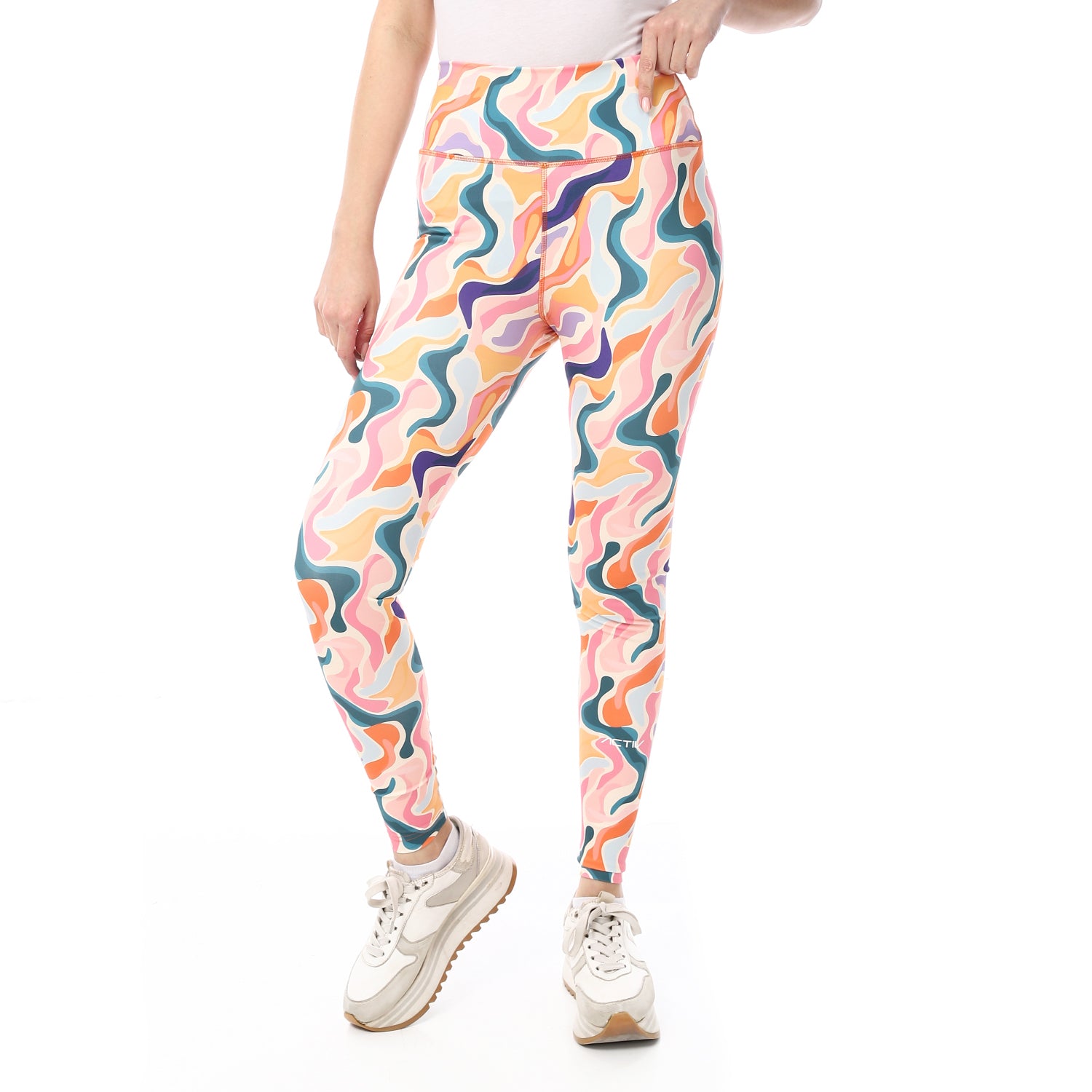 POP COLORS PRINTED LEGGINGS - COLORS