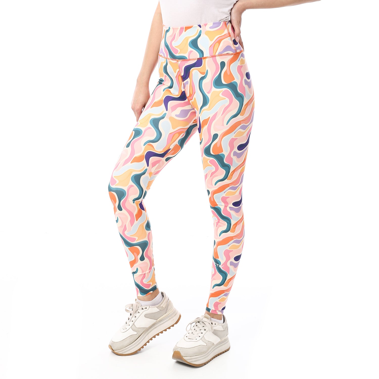 POP COLORS PRINTED LEGGINGS - COLORS