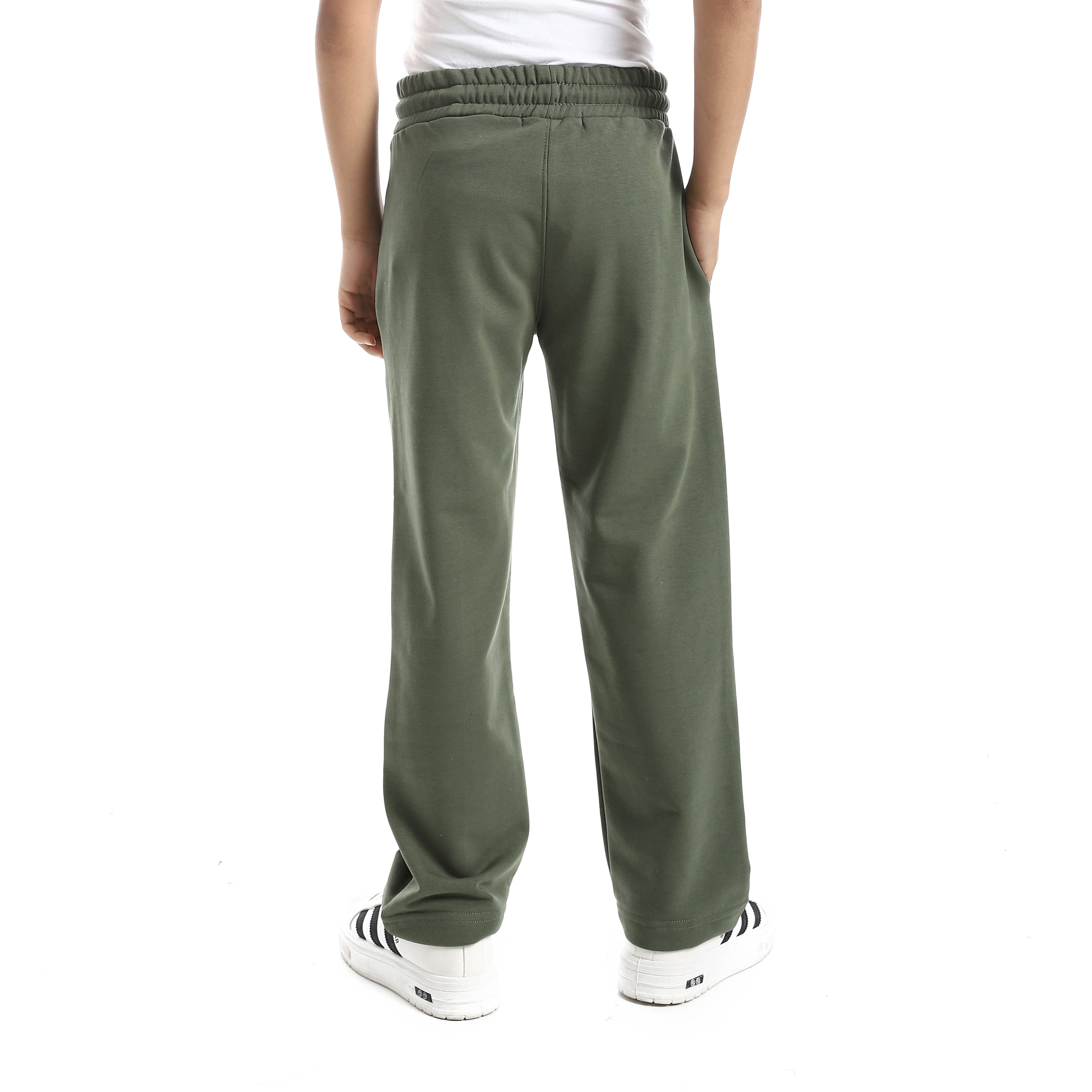 ACTIV BOYS' WIDE-LEG PANTS - OLIVE